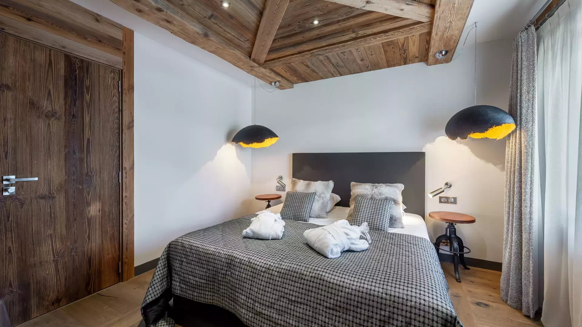 Appartement Penthouse Savoie 1 - Location chalets Covarel - Val d'Isère Alpes - France - Chambre 3