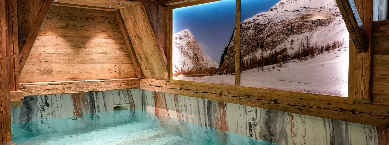 Chalet Cahokia - Location chalets Covarel - Val d'Isère Alpes - France - Piscine Intérieure