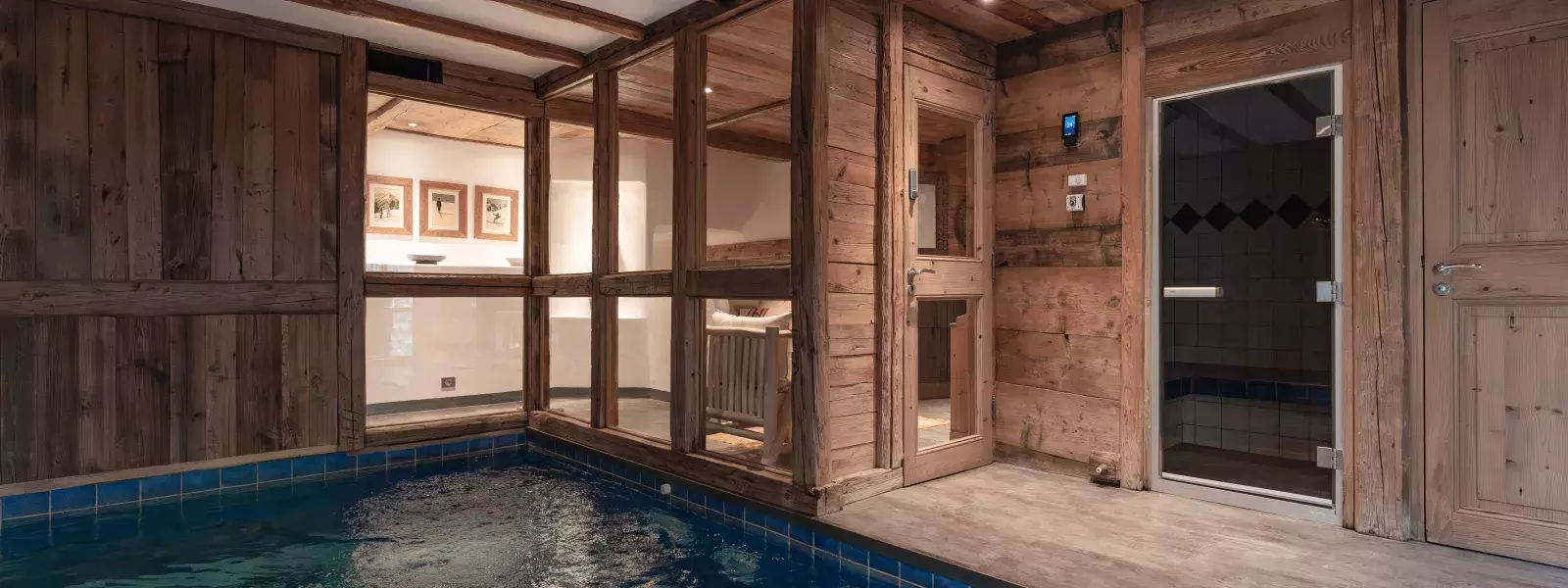 Piscine du chalet Alice