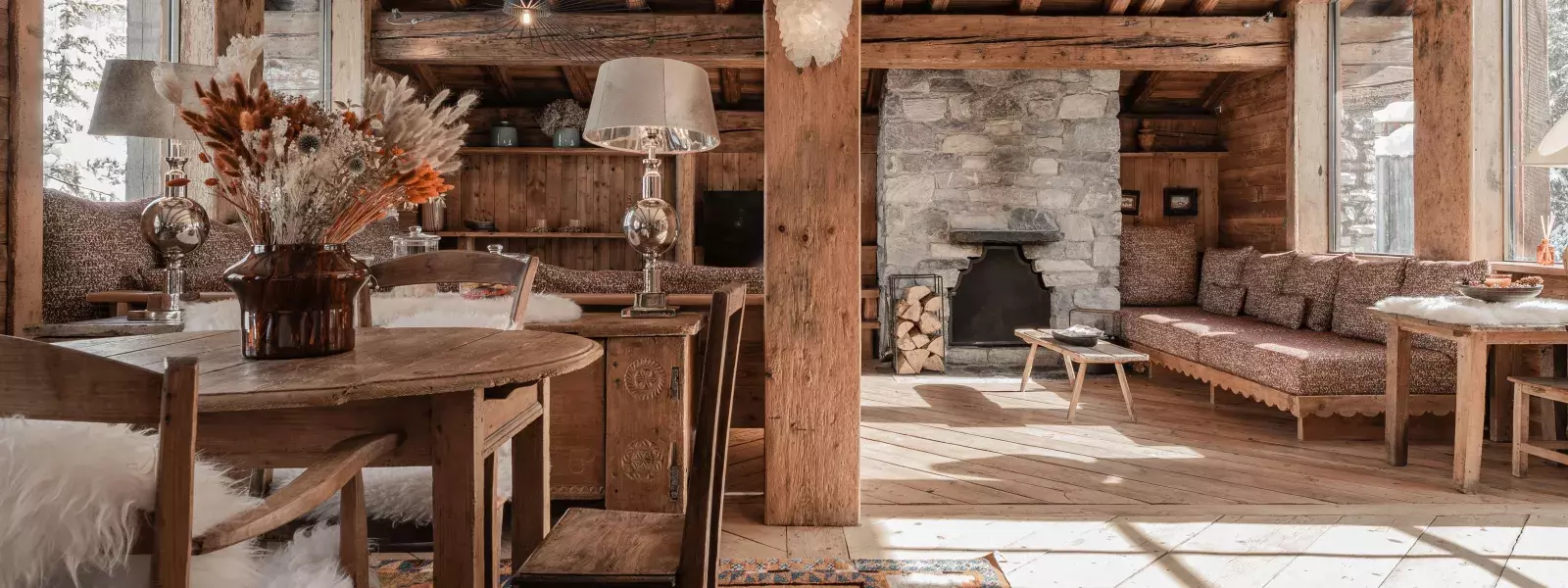 Séjour du Chalet Marie