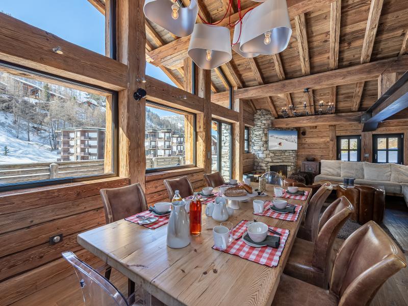 Chalet Papillon 2 - Location chalets Covarel - Val d'Isère Alpes - France - Séjour