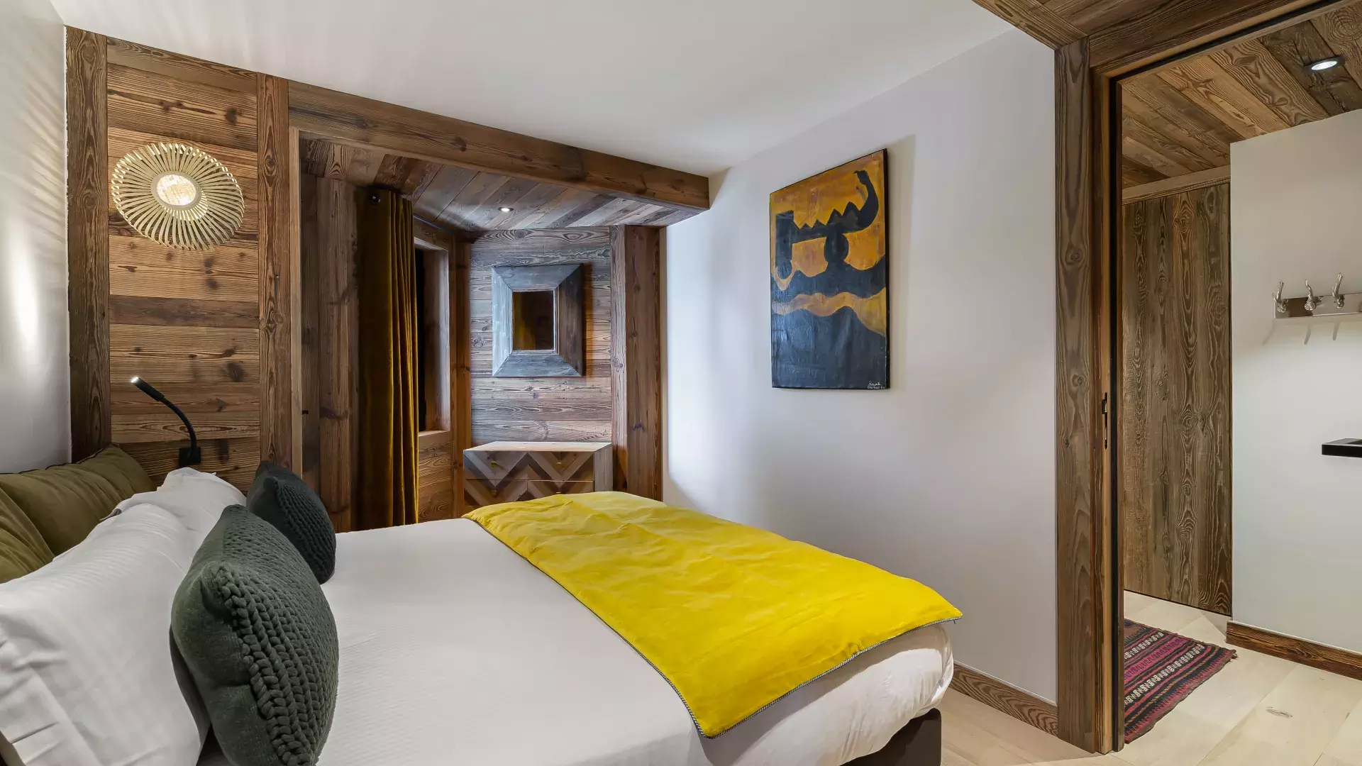 Appartement Ourson 9 - Location chalets Covarel - Val d'Isère Alpes - France - Chambre 2
