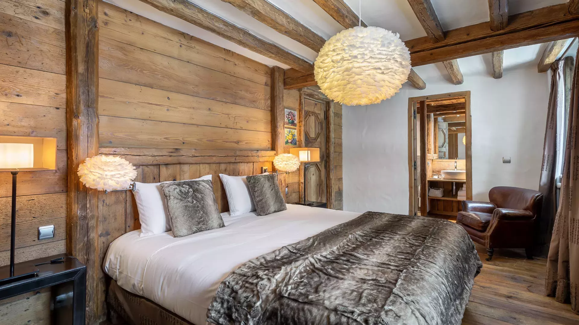 Chalet Marie - Location chalets Covarel - Val d'Isère Alpes - France – Chambre 2
