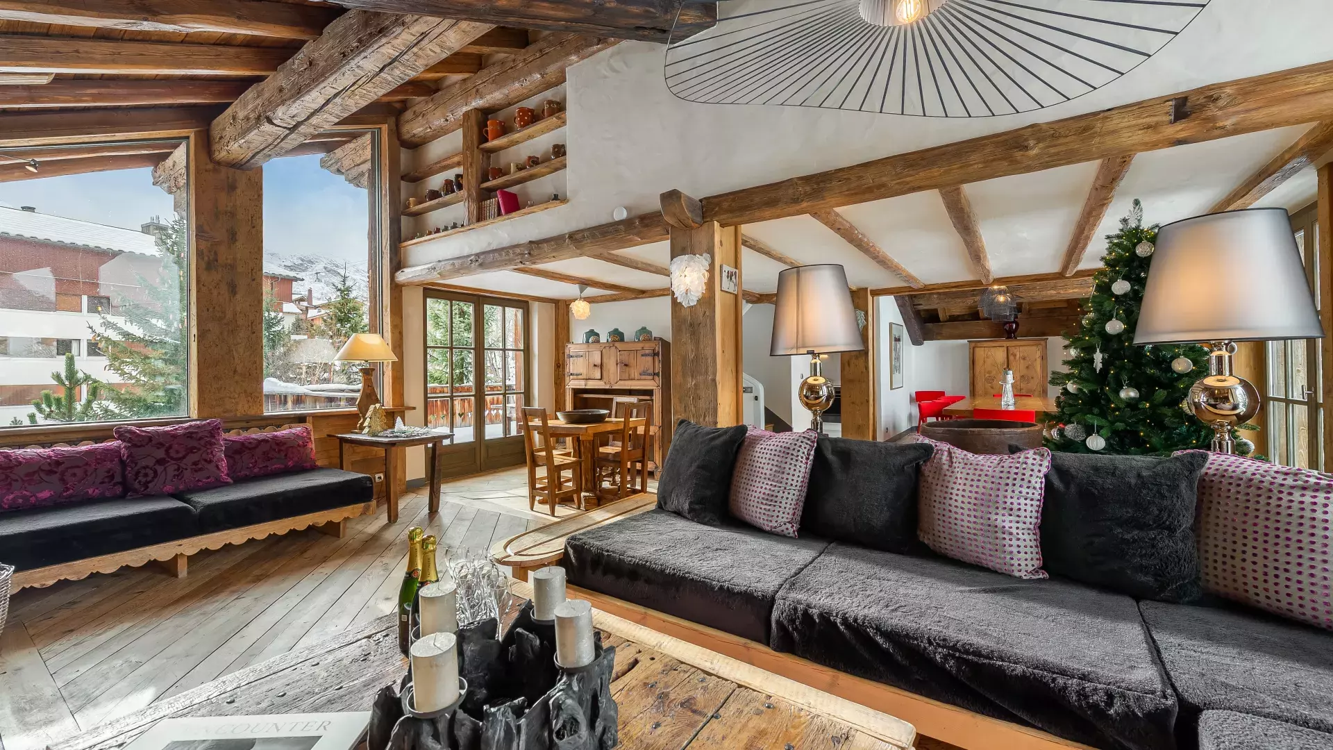 Chalet Marie - Location chalets Covarel - Val d'Isère Alpes - France – Séjour