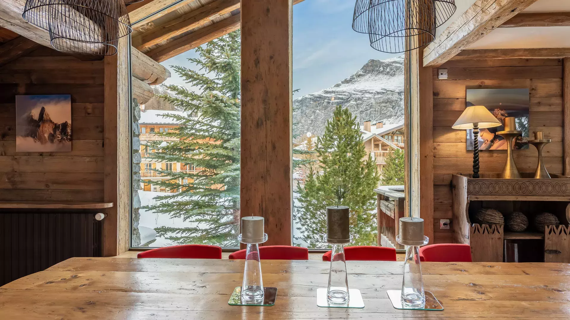 Chalet Marie - Location chalets Covarel - Val d'Isère Alpes - France – Salle à manger