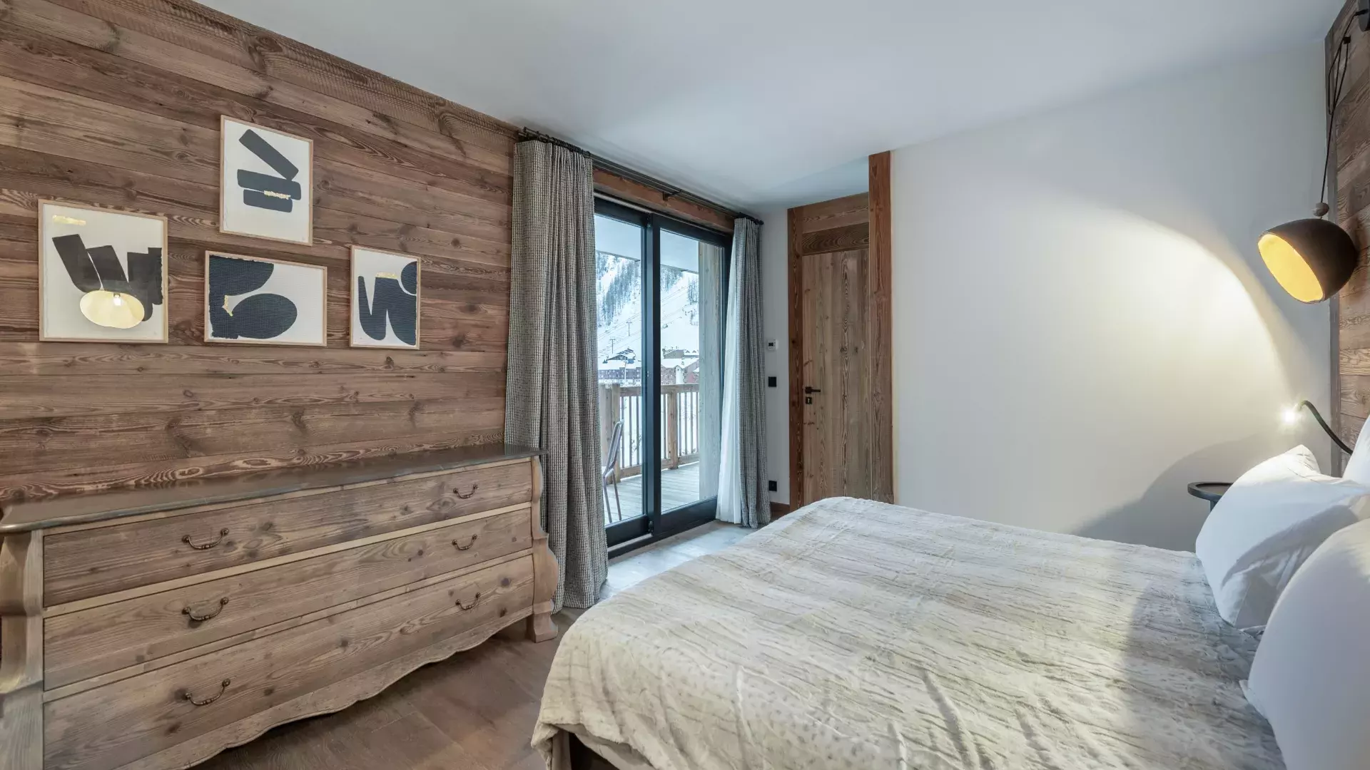  Best view - Location chalets Covarel - Val d'Isère Alpes - France – Chambre 1