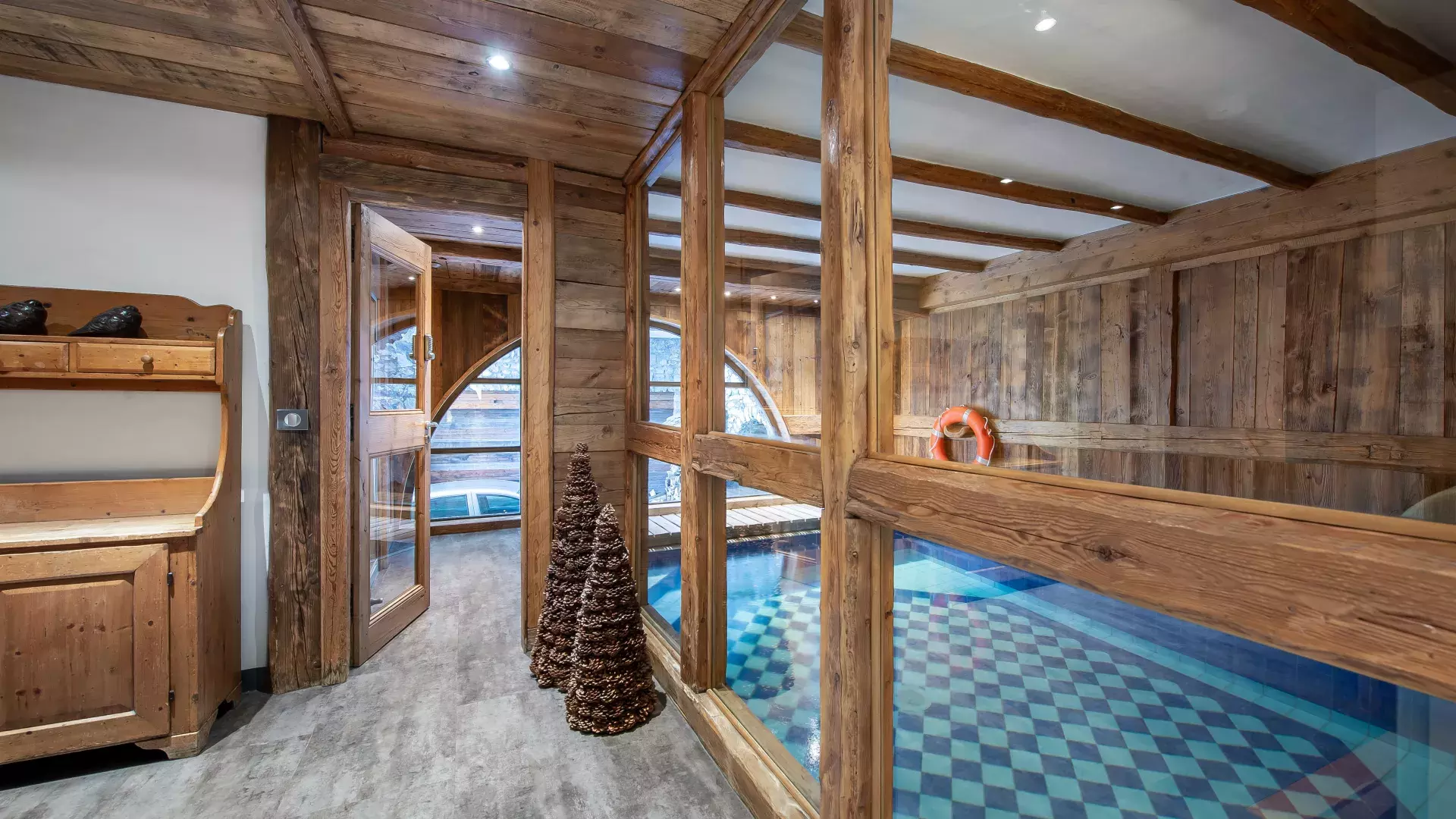 Chalet Alice - Location chalets Covarel - Val d'Isère Alpes - France - Piscine