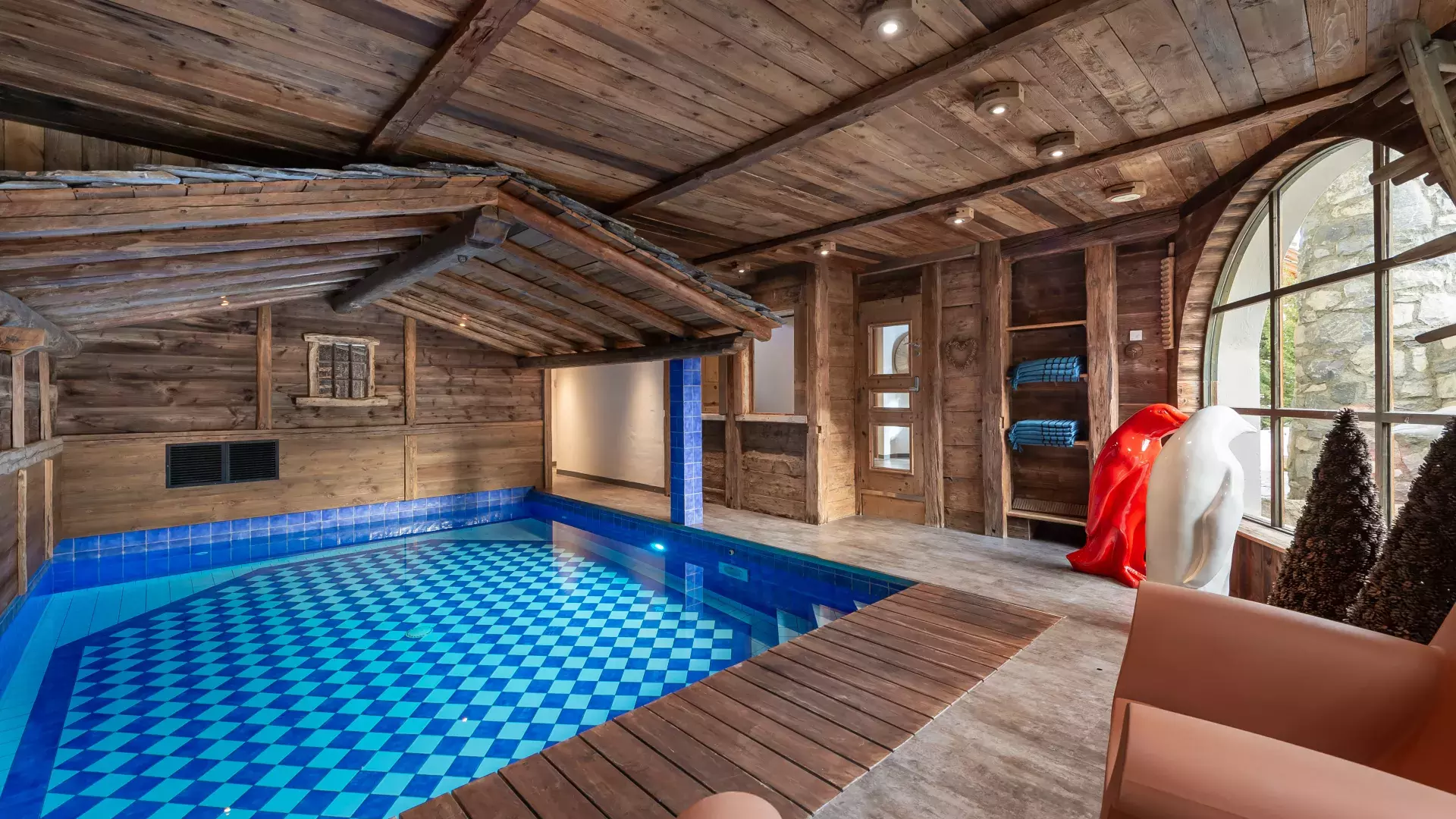Chalet Mathilda - Location chalets Covarel - Val d'Isère Alpes - France - Piscine 
