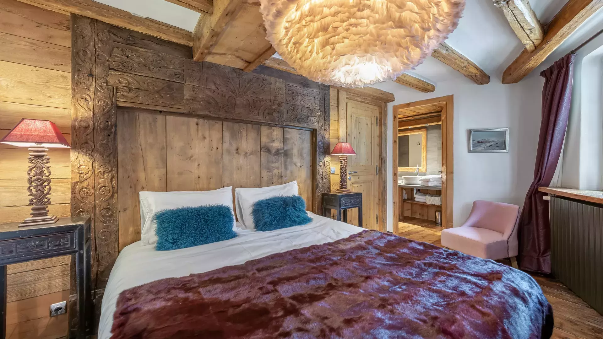 Chalet Pauline 3 - Location chalets Covarel - Val d'Isère Alpes - France - Chambre 4