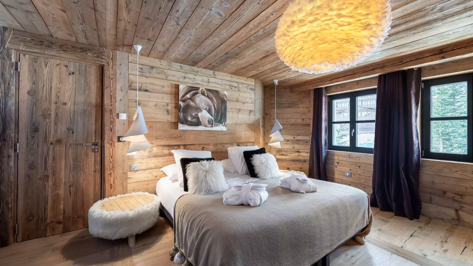 Chalet Face 1 - location chalets Covarel - Val d'Isère Alpes - France - Chambre 4