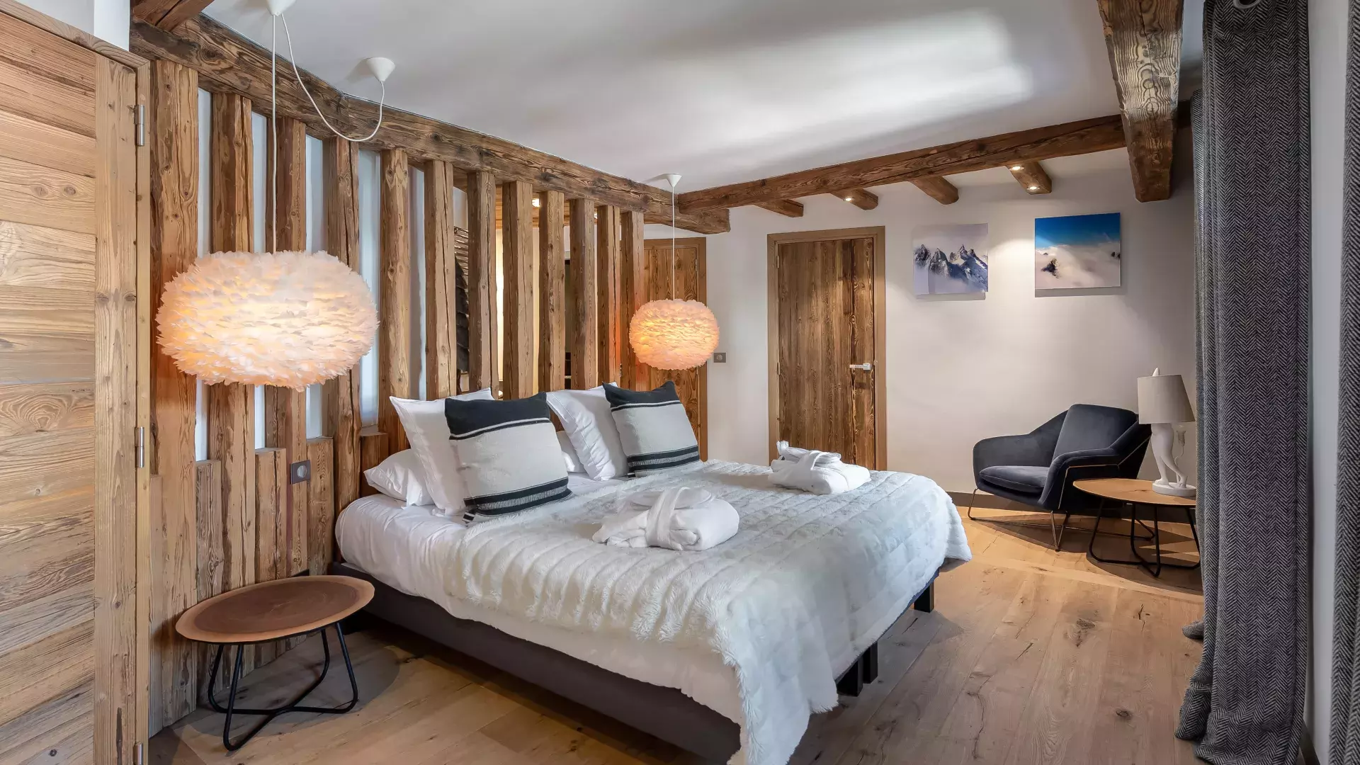 Chalet Papillon 2 - Location chalets Covarel - Val d'Isère Alpes - France - Chambre 3