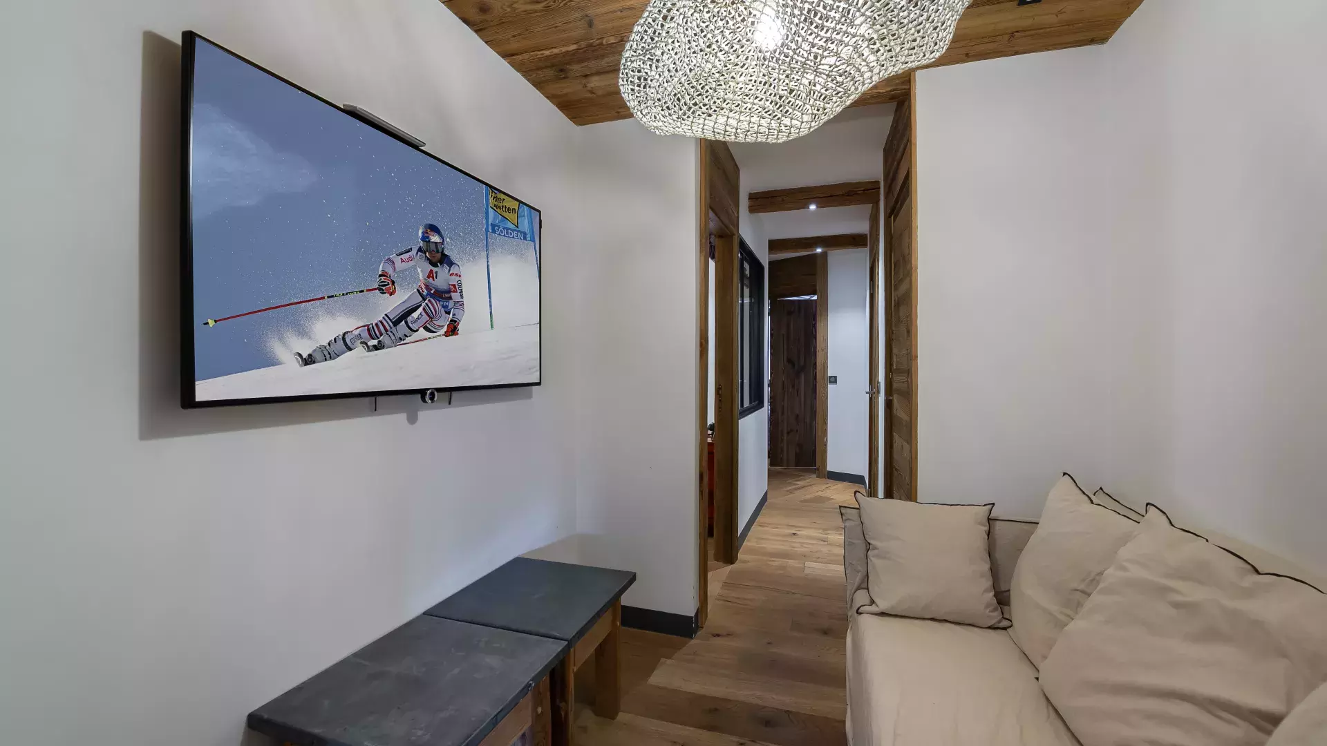 Appartement Penthouse Savoie 1 - Location chalets Covarel - Val d'Isère Alpes - France - Espace nuit