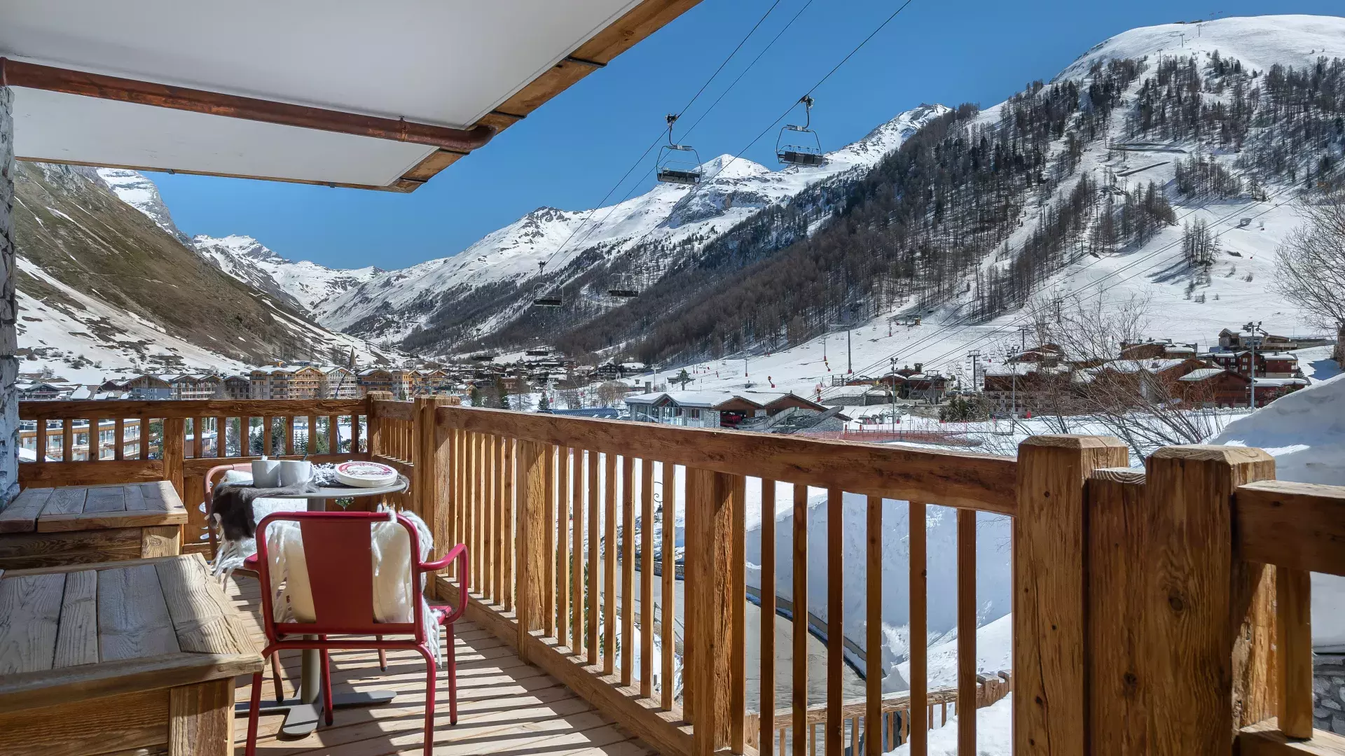  Best view - Location chalets Covarel - Val d'Isère Alpes - France – Terasse