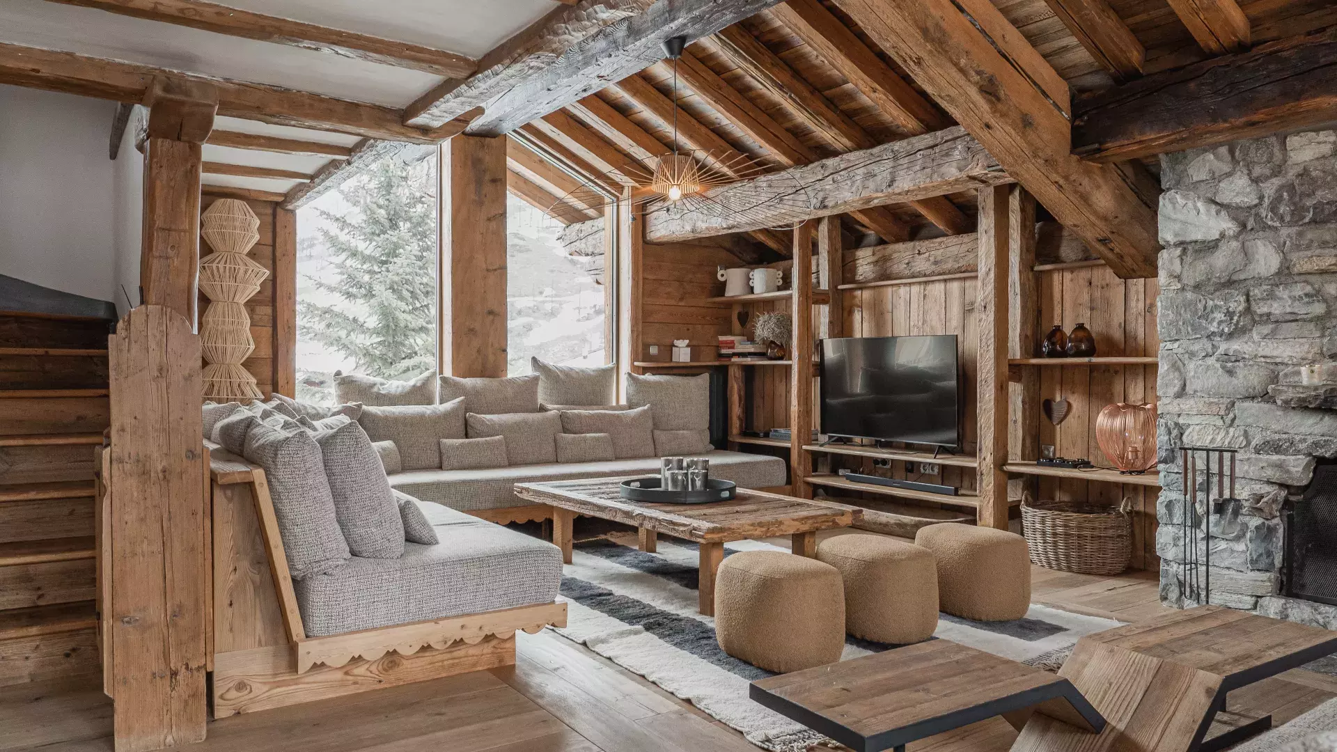 Chalet Mathilda - chalets Covarel - Val d'Isère Alpes - France - salon