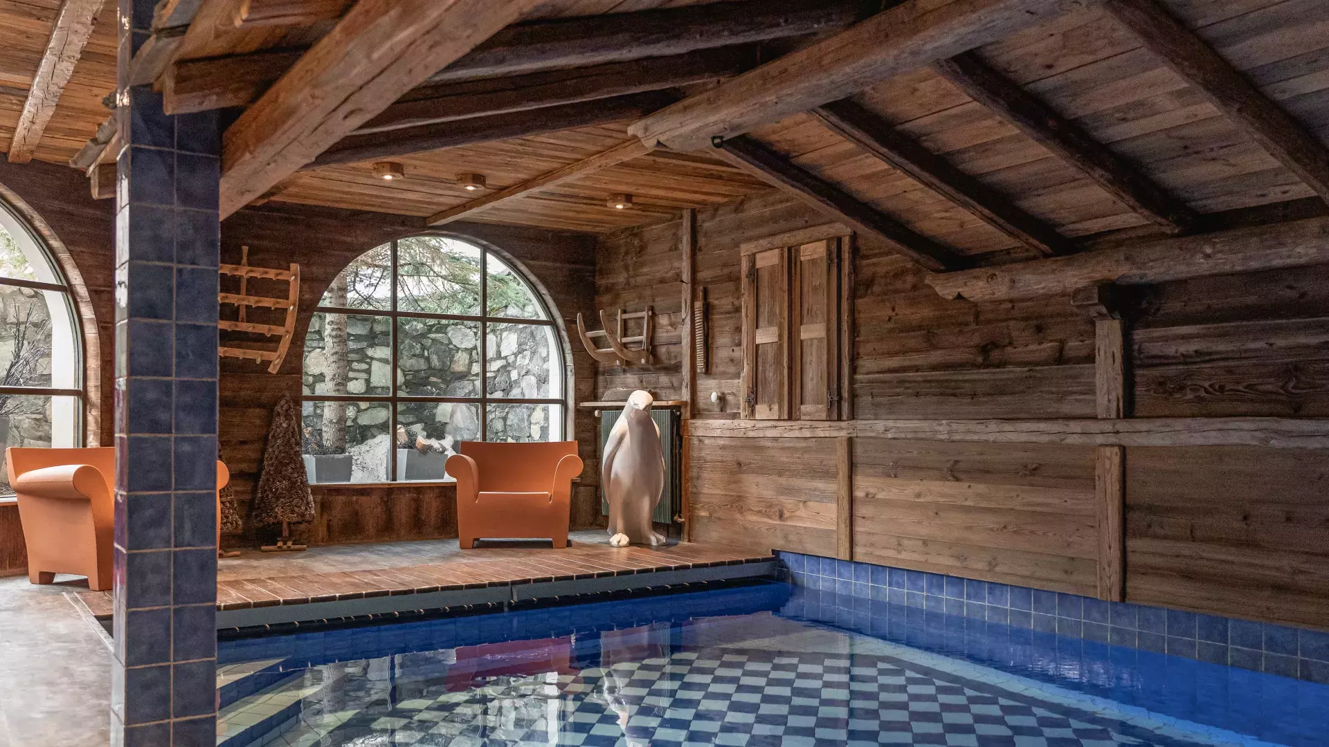 Chalet Mathilda - chalets Covarel - Val d'Isère Alpes - France - piscine