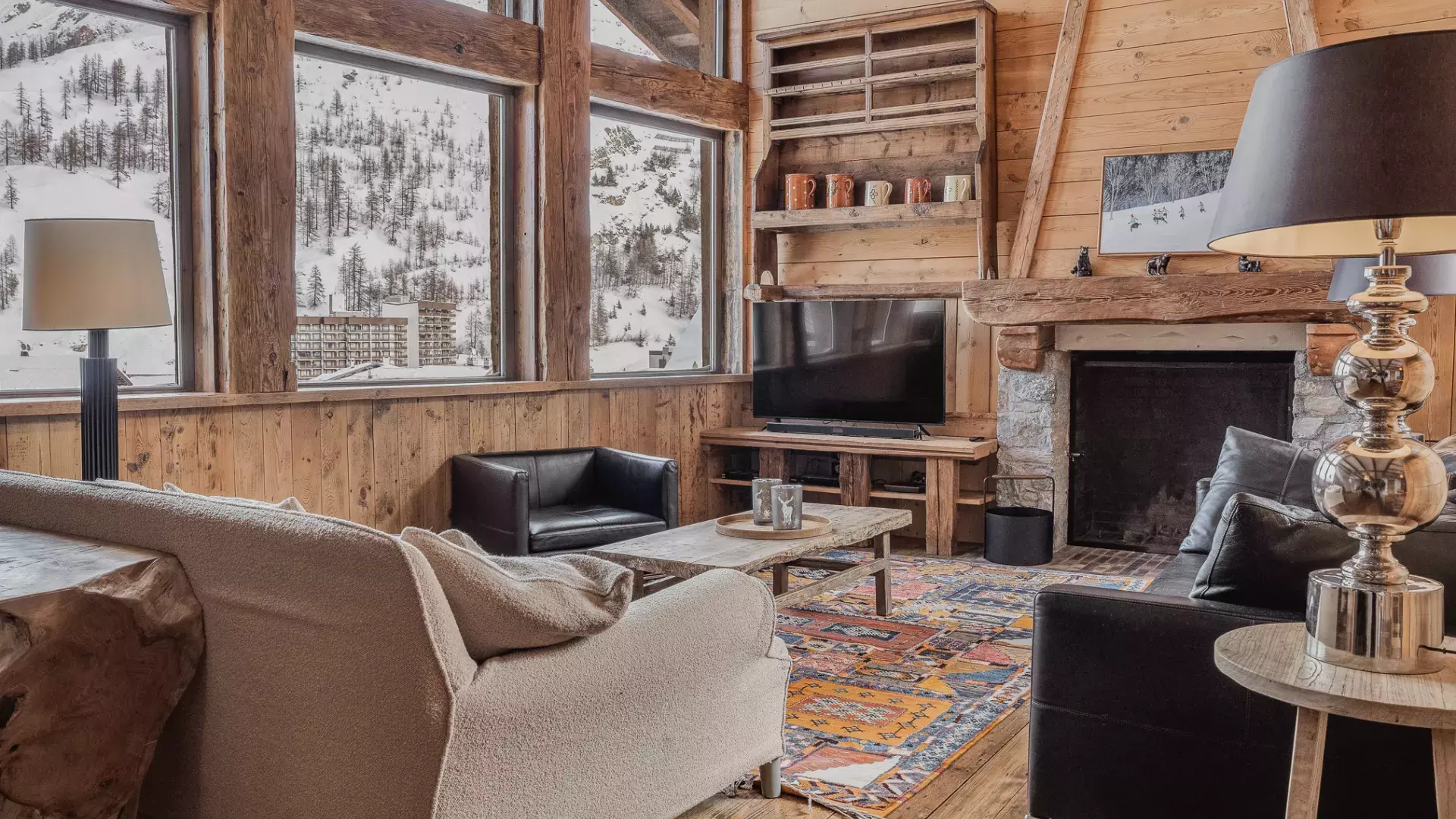 chalet Alice Val d'Isère Salon
