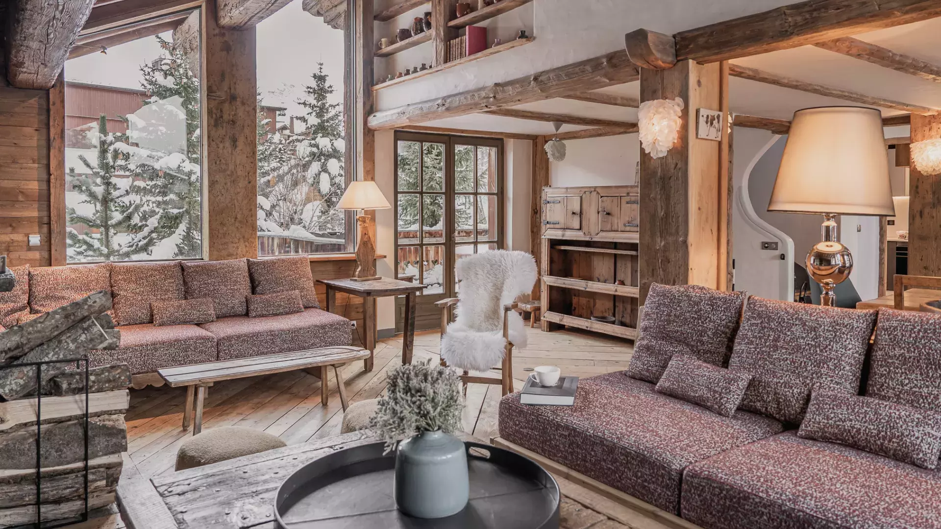 Chalet Marie - chalets Covarel - Val d'Isère Alpes - France -vue 