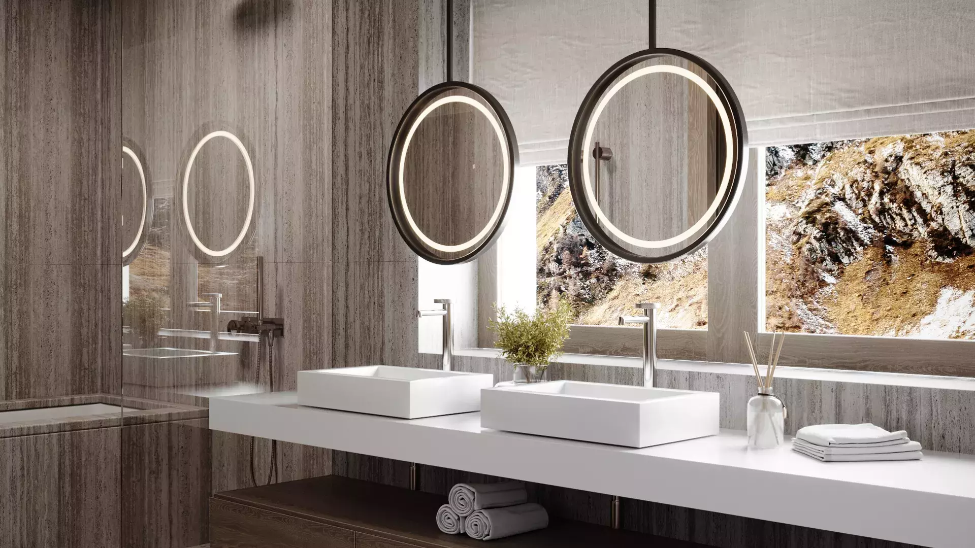 Penthouse le Cinq - Photo de la salle de bain