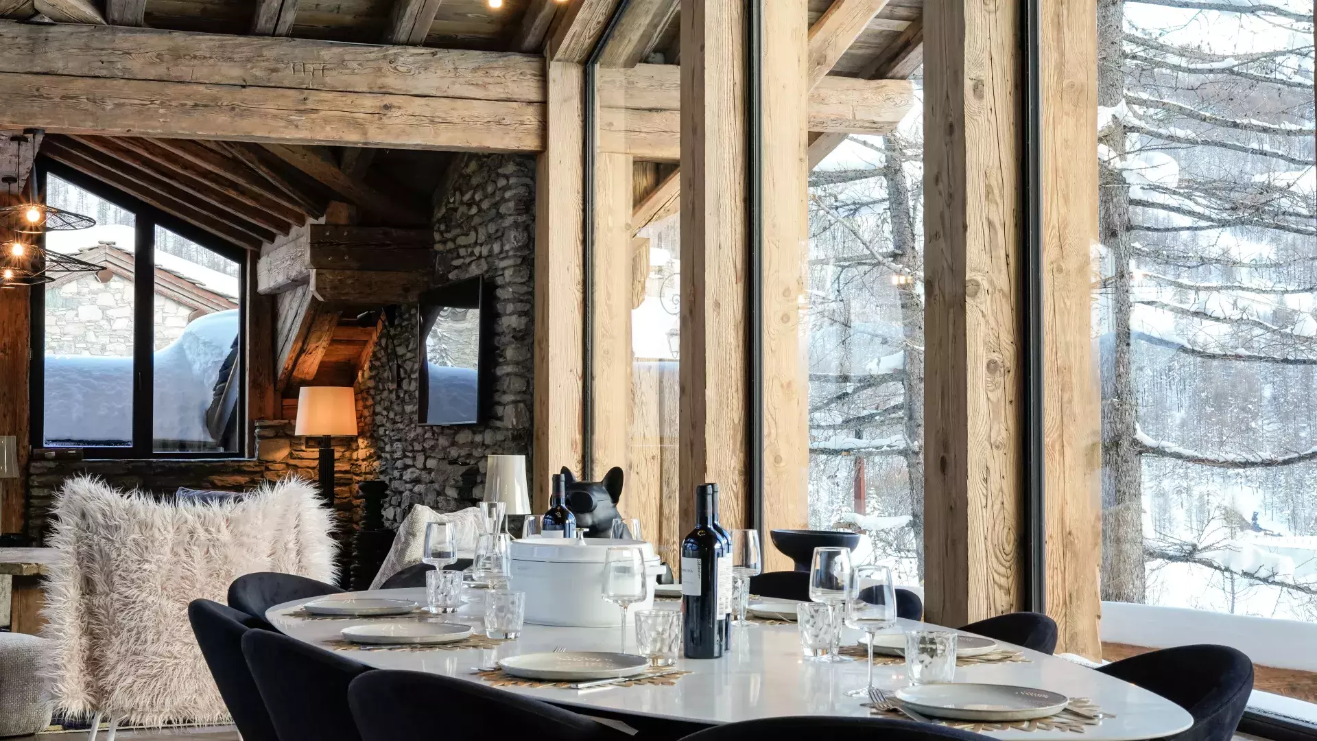 Chalet Cahokia - Location chalets Covarel - Val d'Isère Alpes - France - Séjour