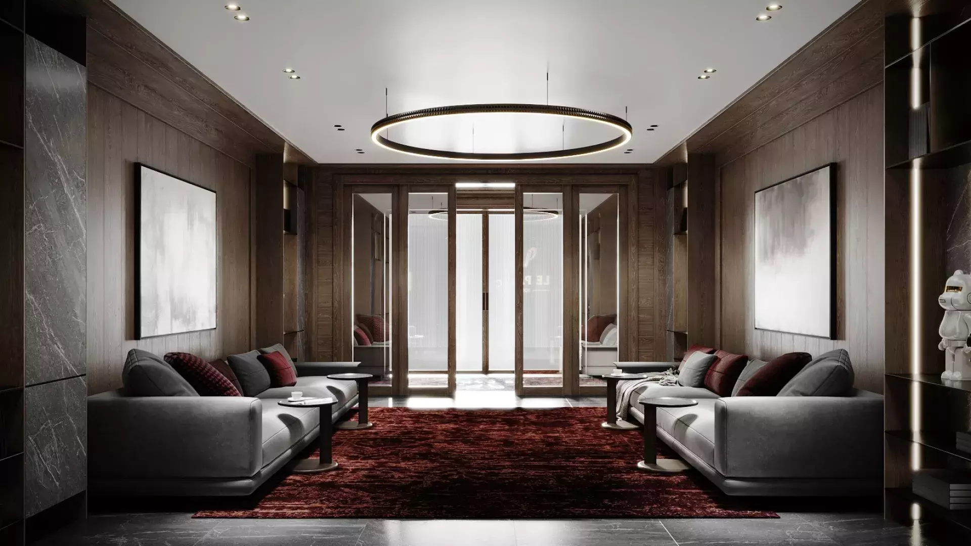 Penthouse le Cinq - Photo de l'entrée de la résidence le Parc