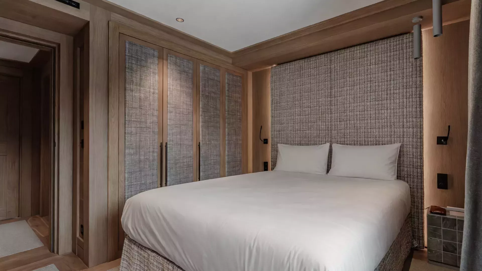 Chambre principale de l'appartement Cinq