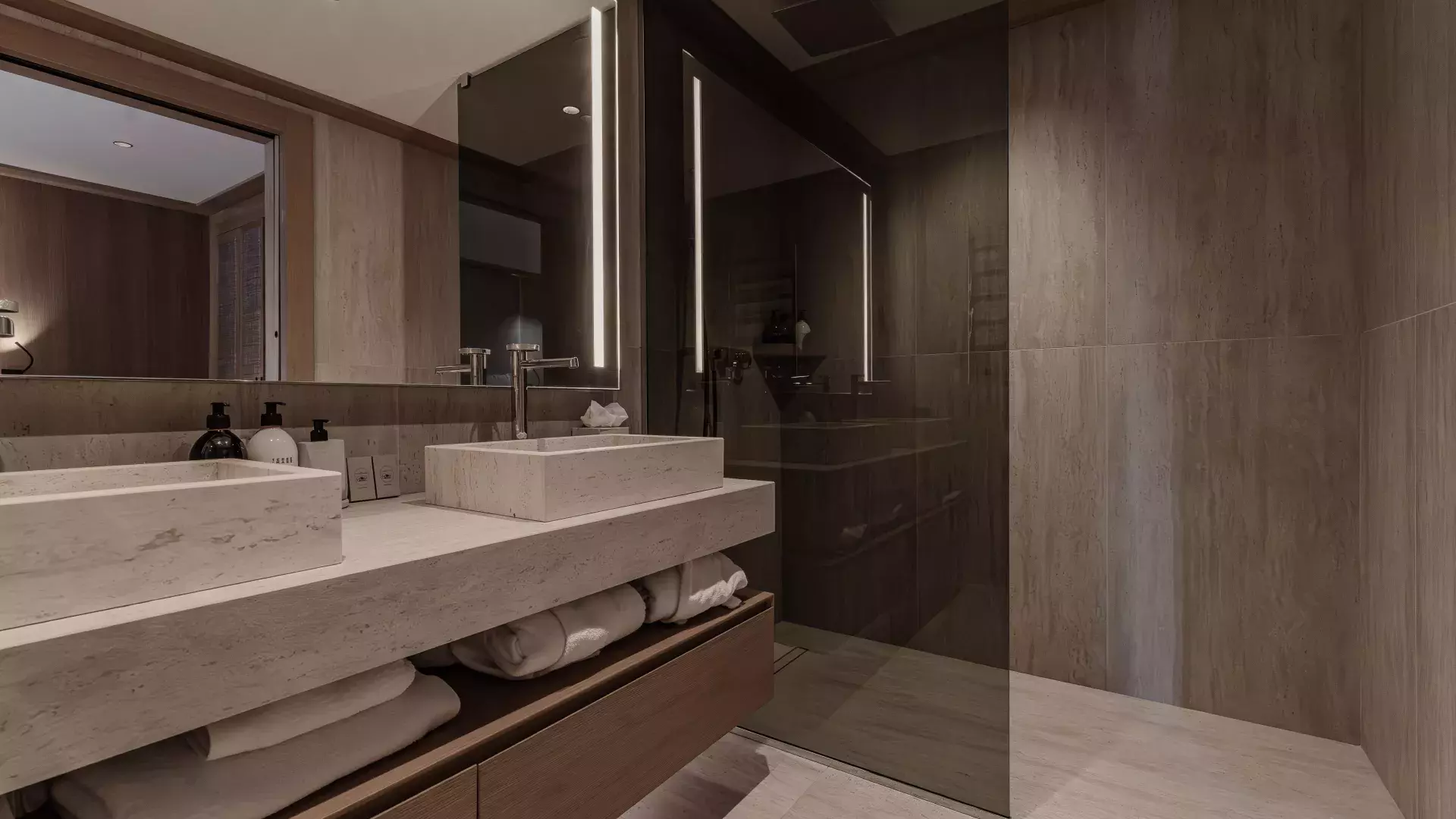 Seconde salle de bain de l'appartement Cinq