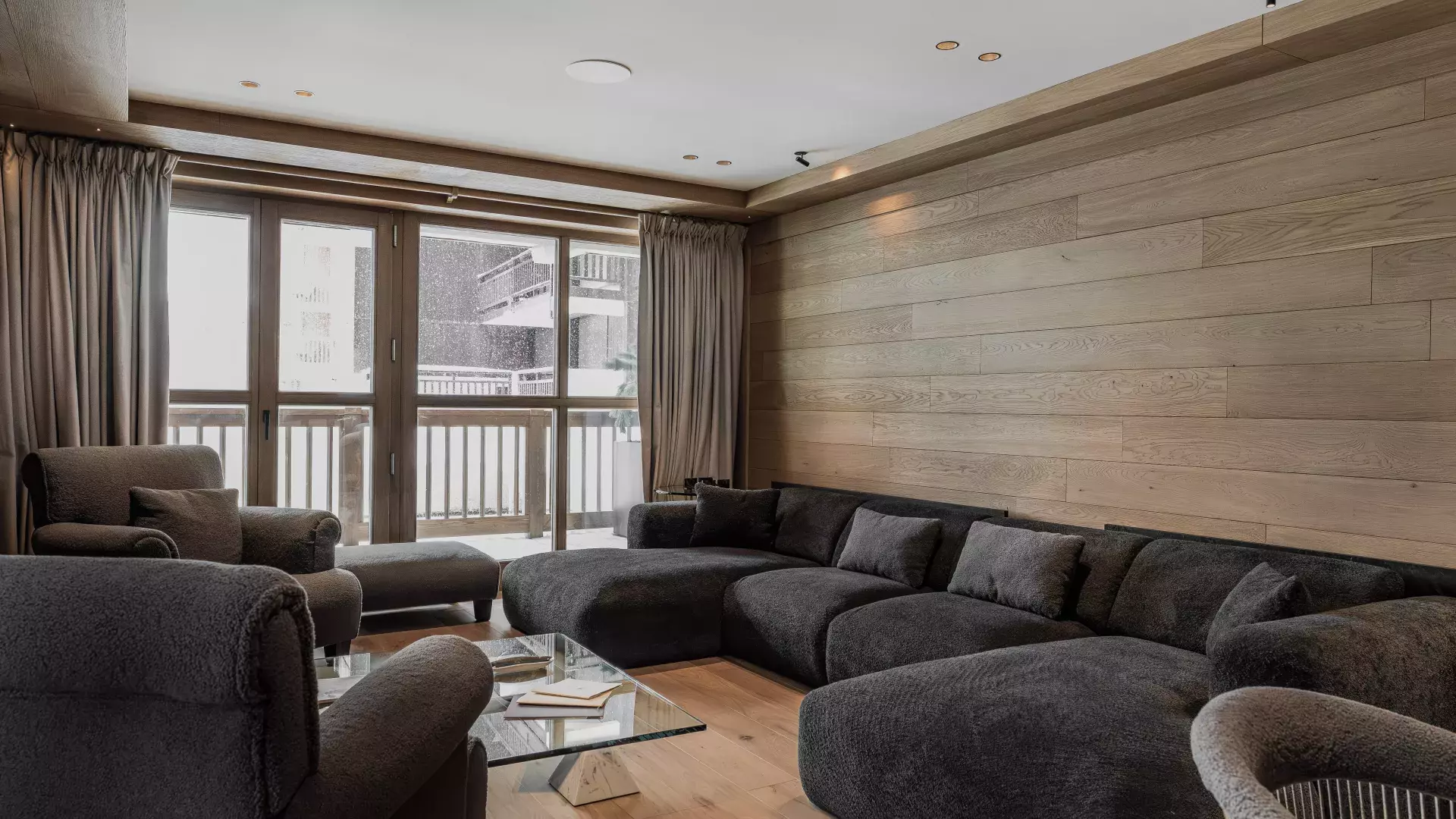 Salon de l'appartement Cinq