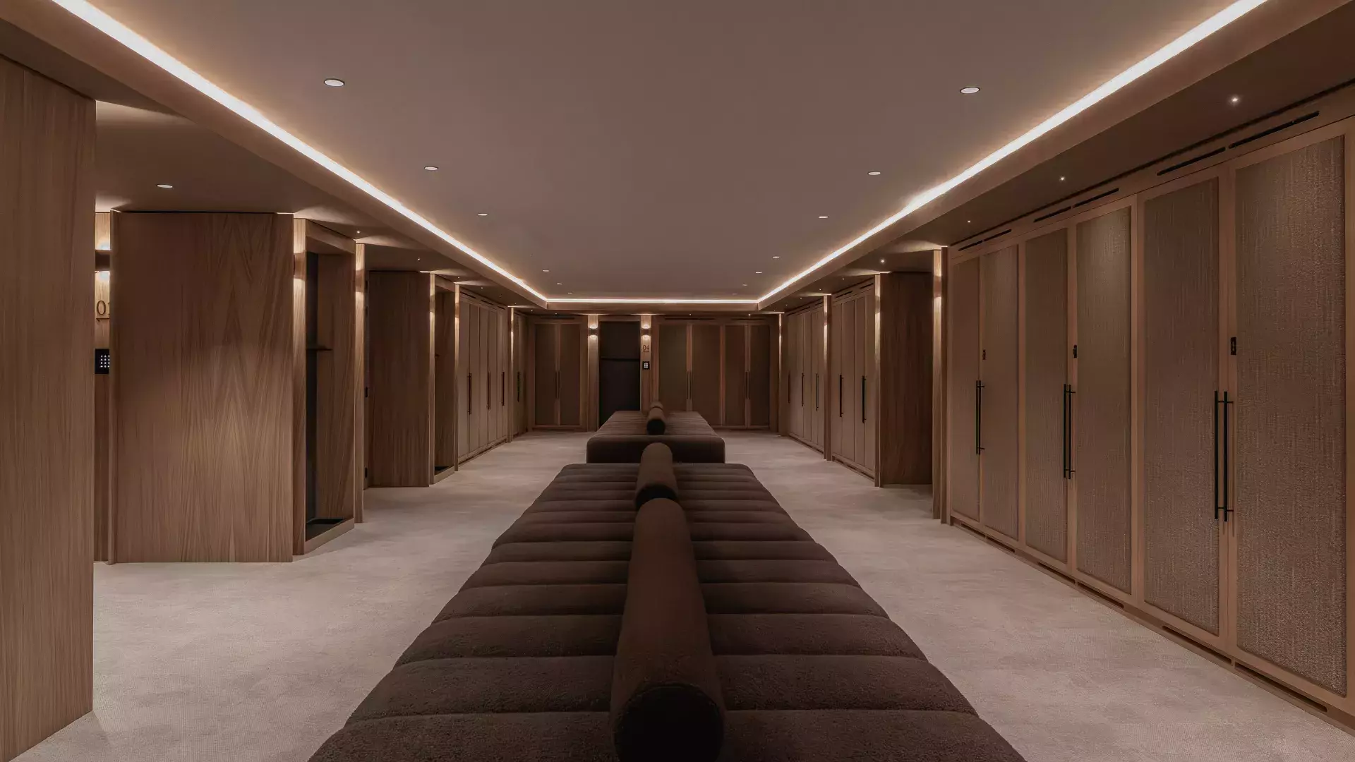 Ski Room de la résidence du Parc 1963