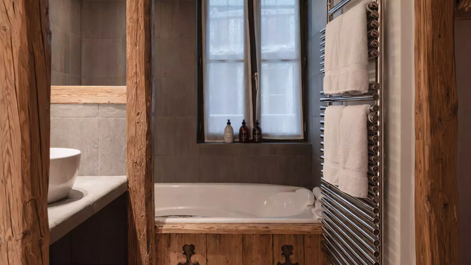 Salle de bain du chalet Alice