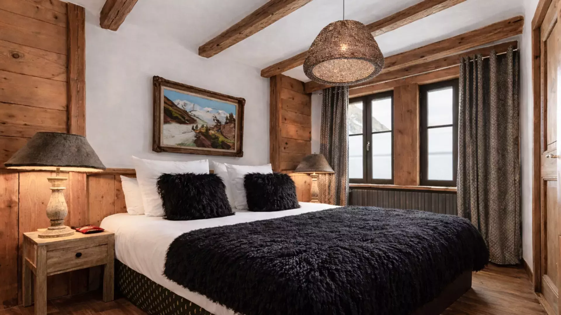 Chambre 2 du chalet Alice