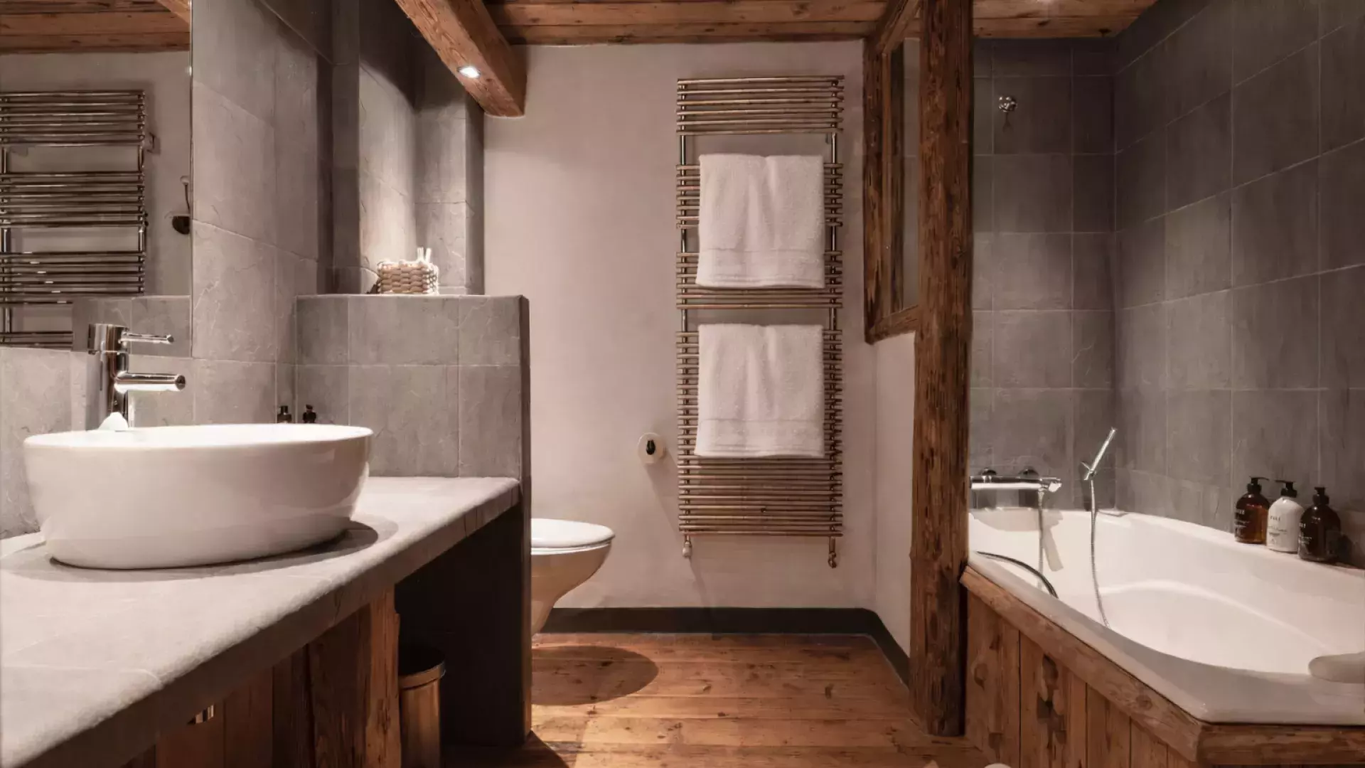 Salle de bain du chalet Alice