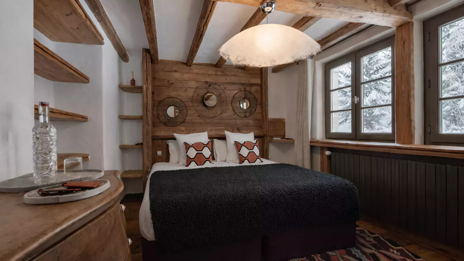 Chambre 2 du chalet Mathilda