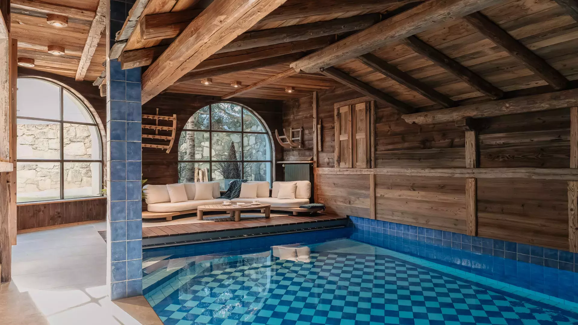 Piscine du chalet Mathilda