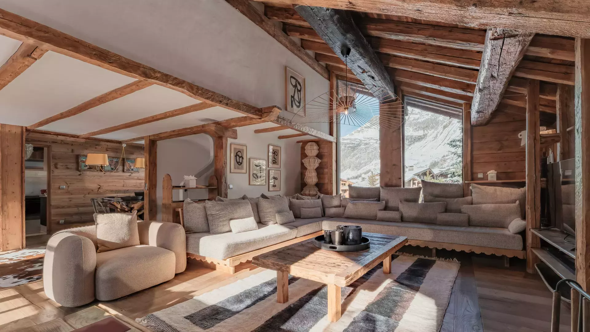 Salon du chalet Mathilda