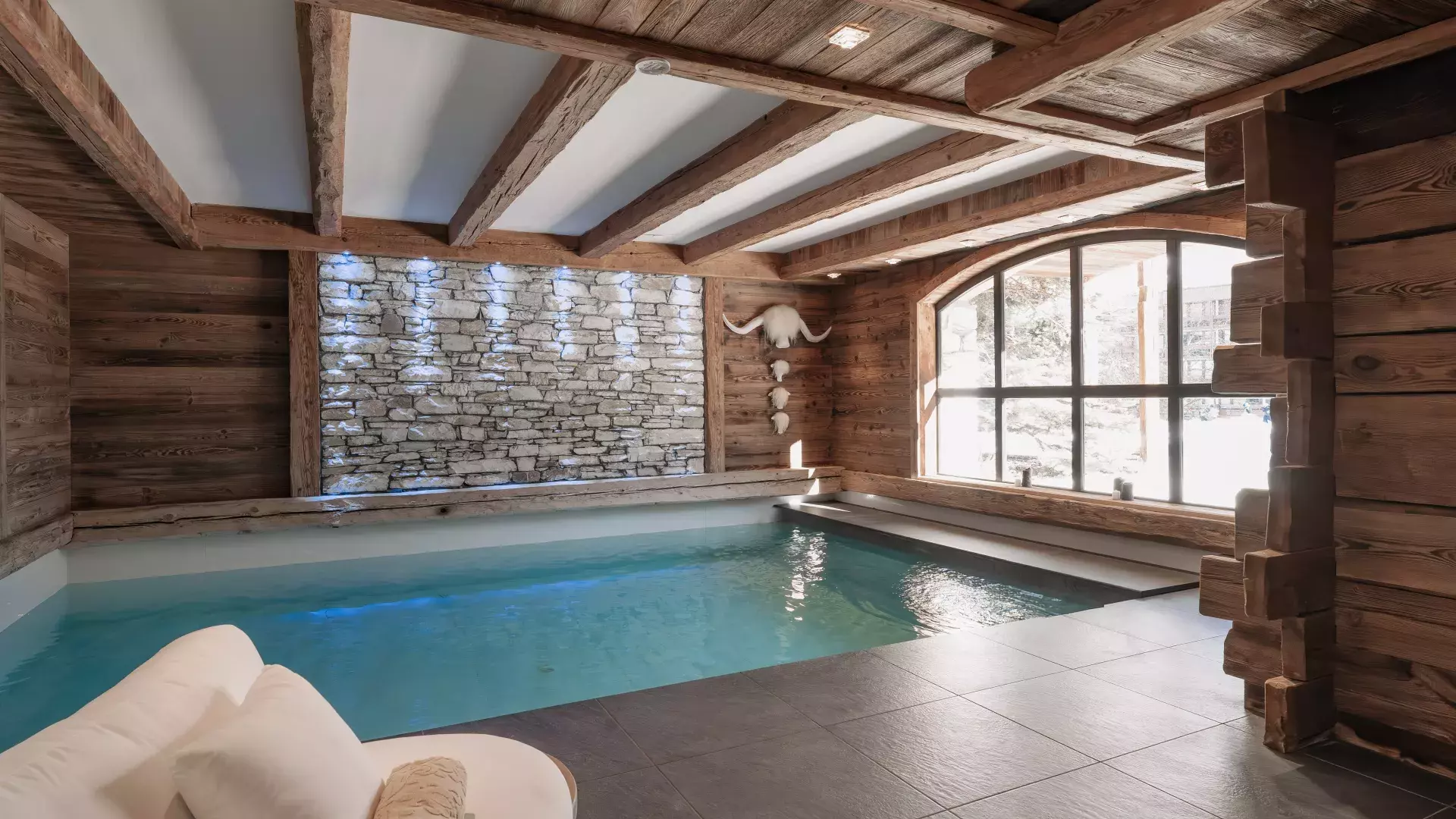 Piscine du chalet Papillon