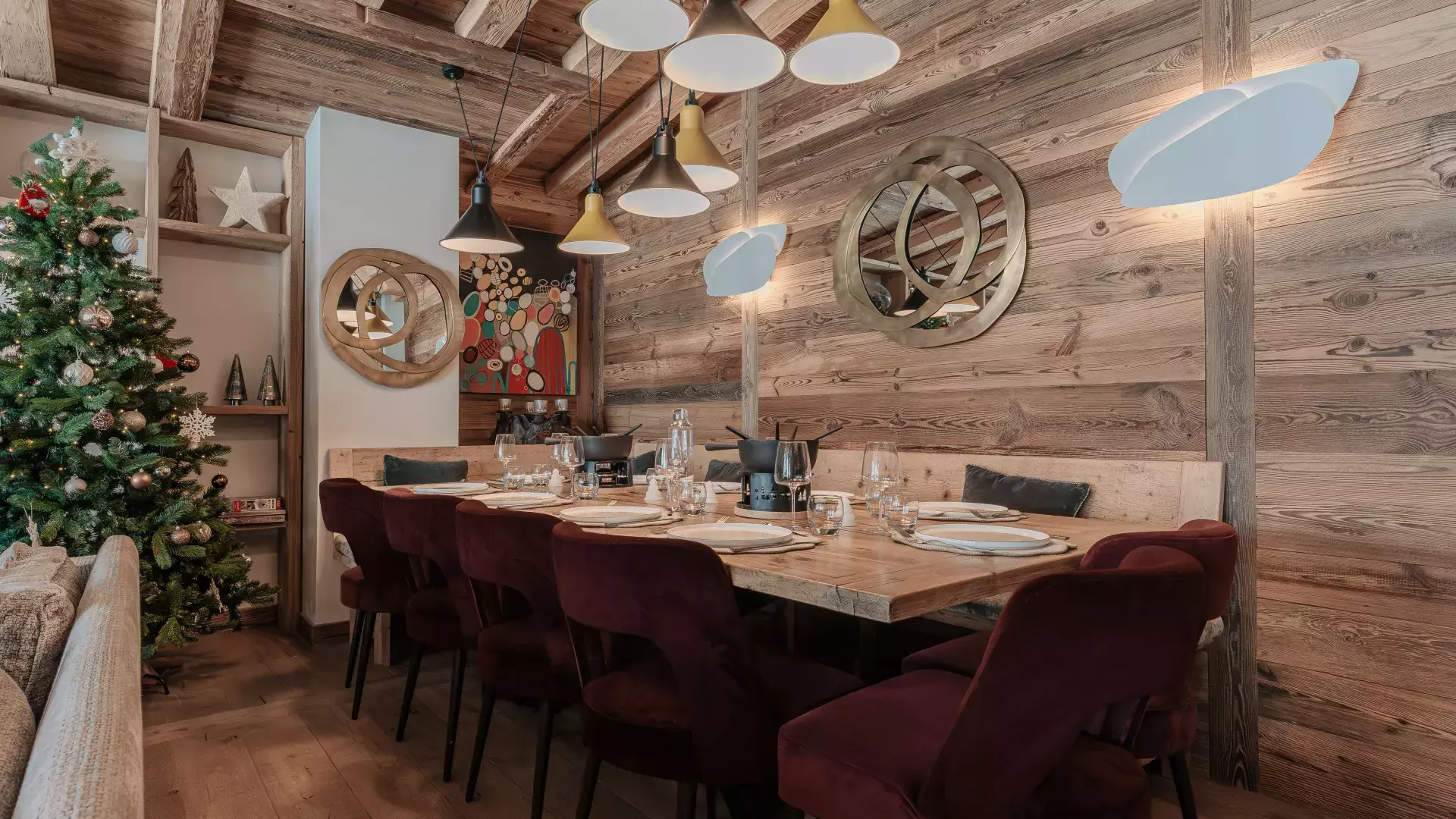 Salle à manger du Penthouse Flèche