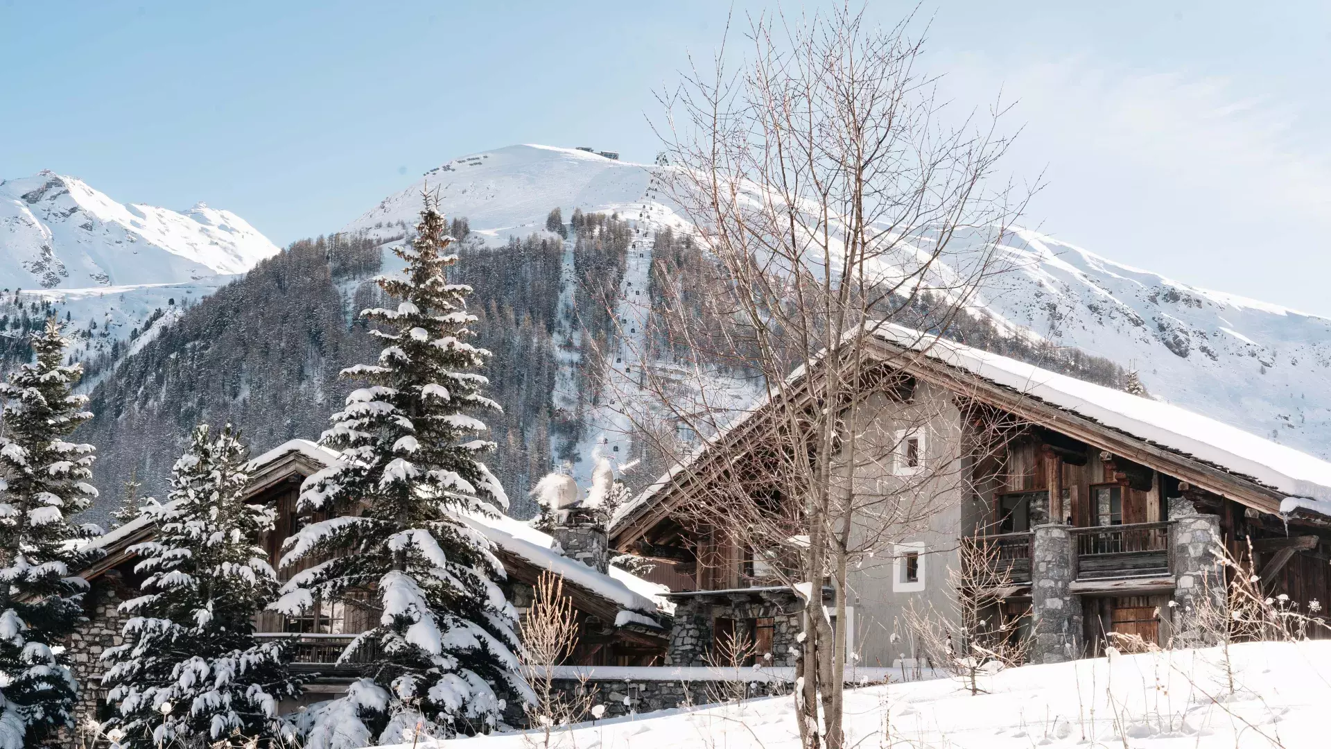 Le chalet Mathilda vu de l'extérieur