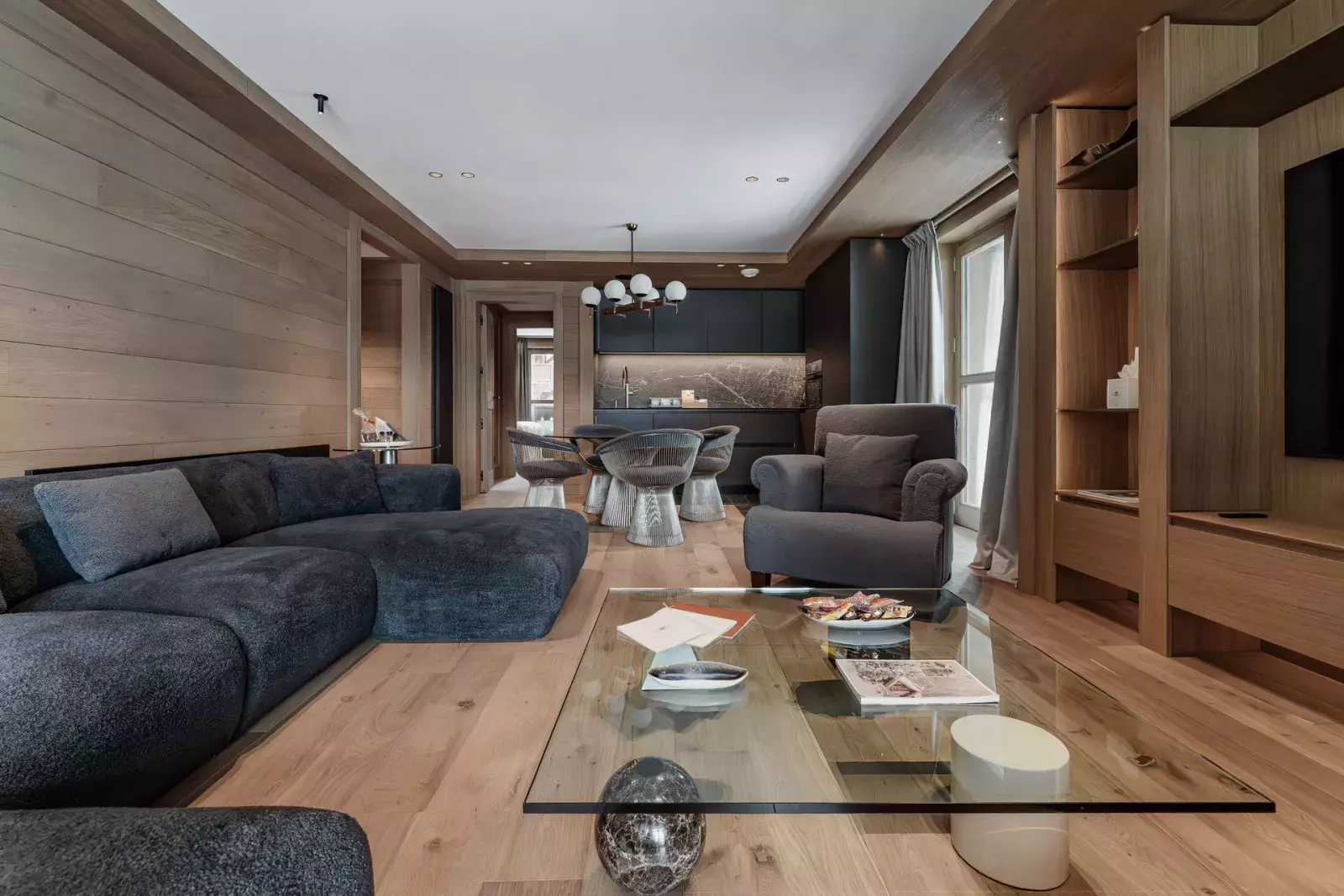 Salon de l'appartement Cinq