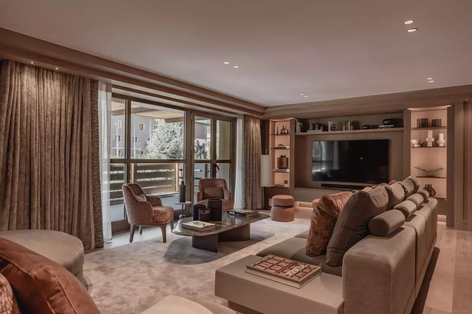 Salon de l'appartement Enjopa