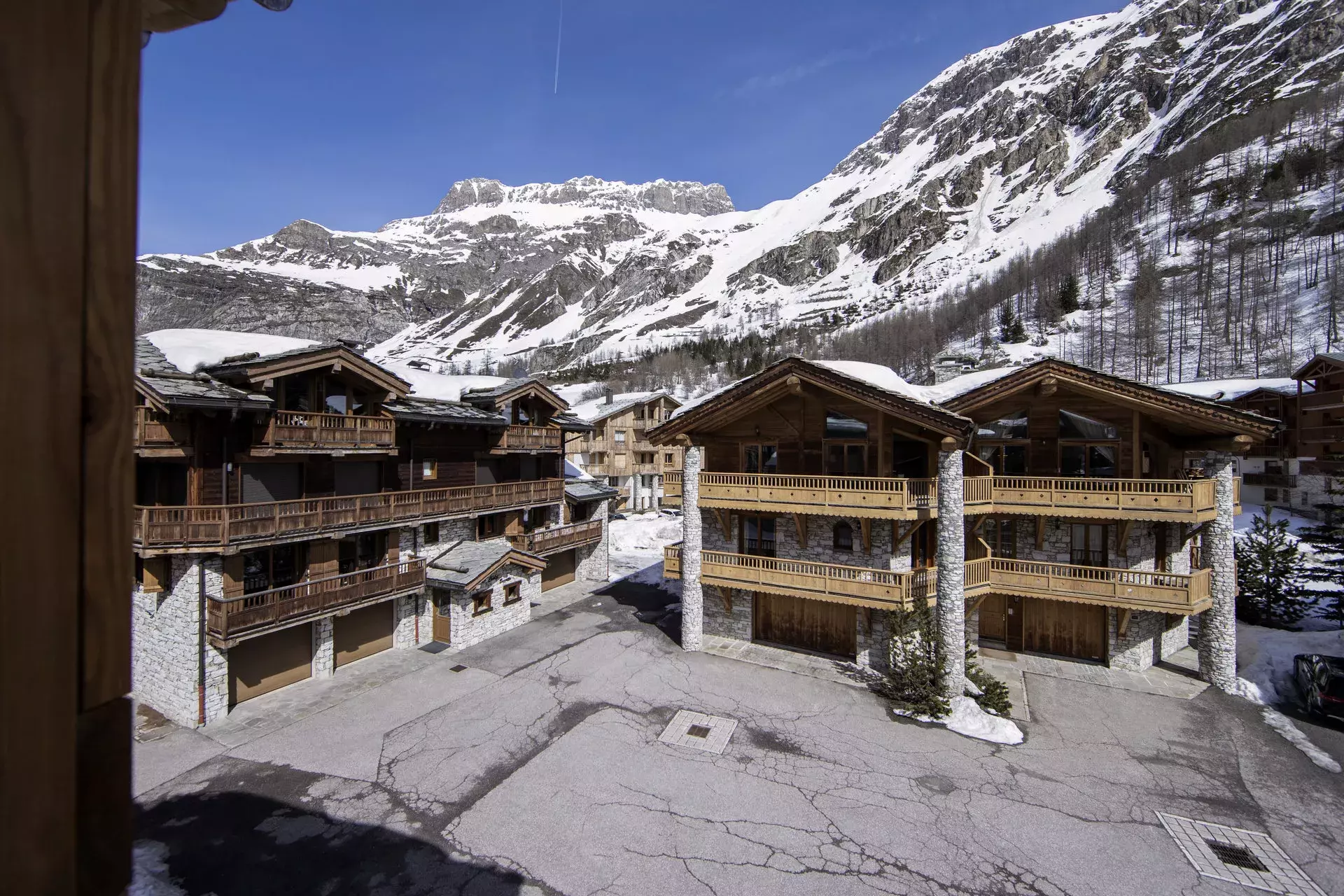 Vue depuis l'appartement anémones