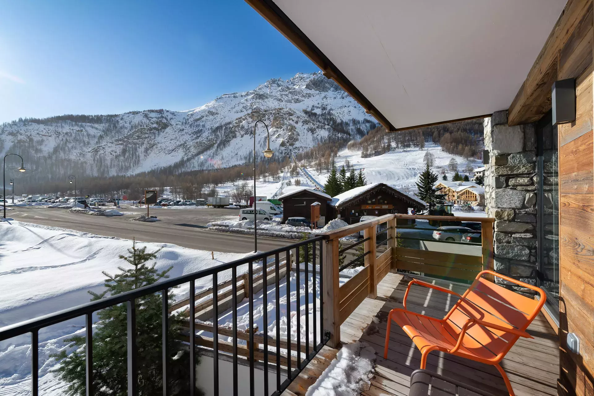 Balcon de l'appartement Blanchot