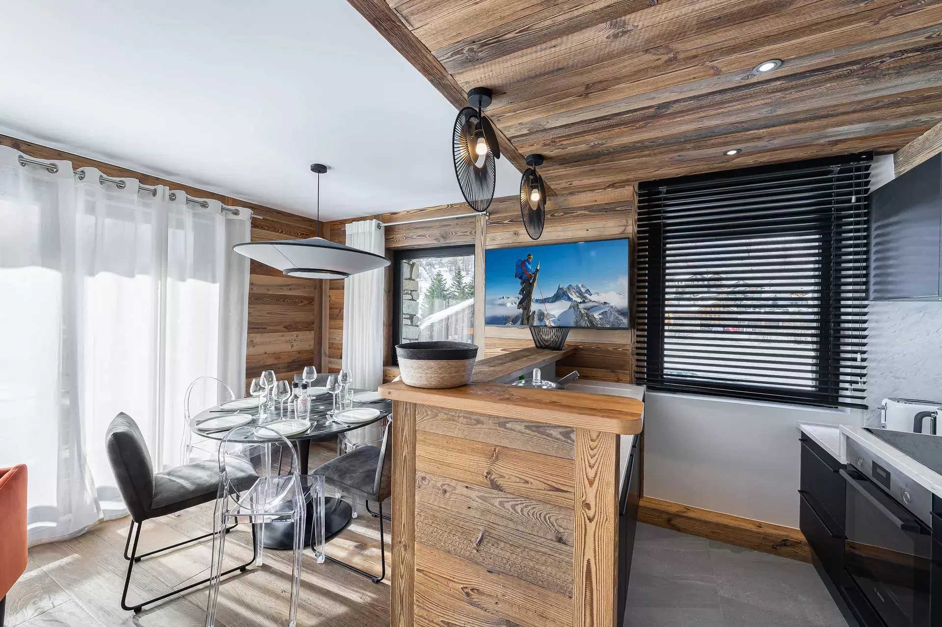 Séjour de l'appartement Blanchot