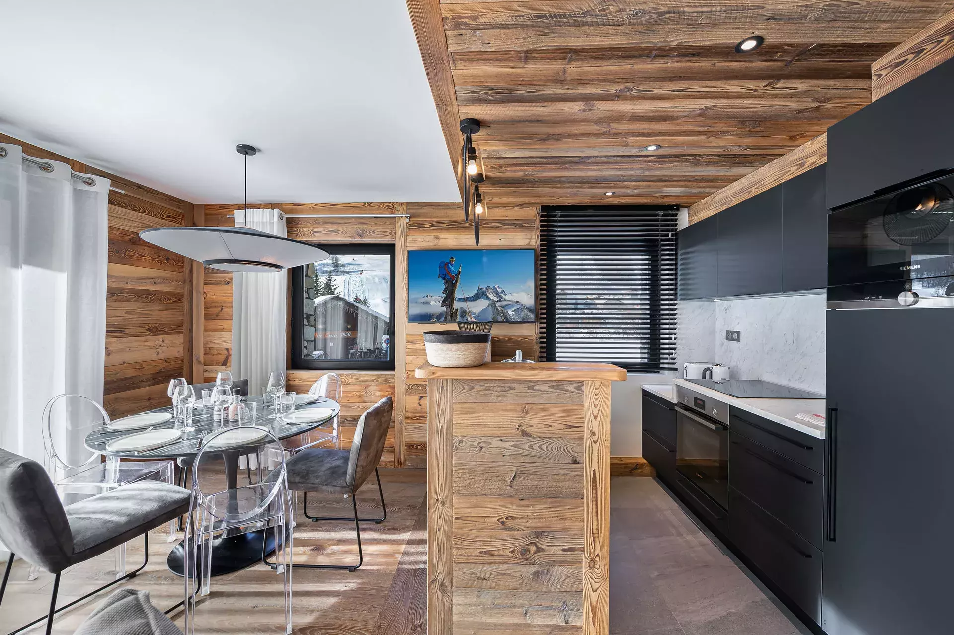 Cuisine de l'appartement Blanchot