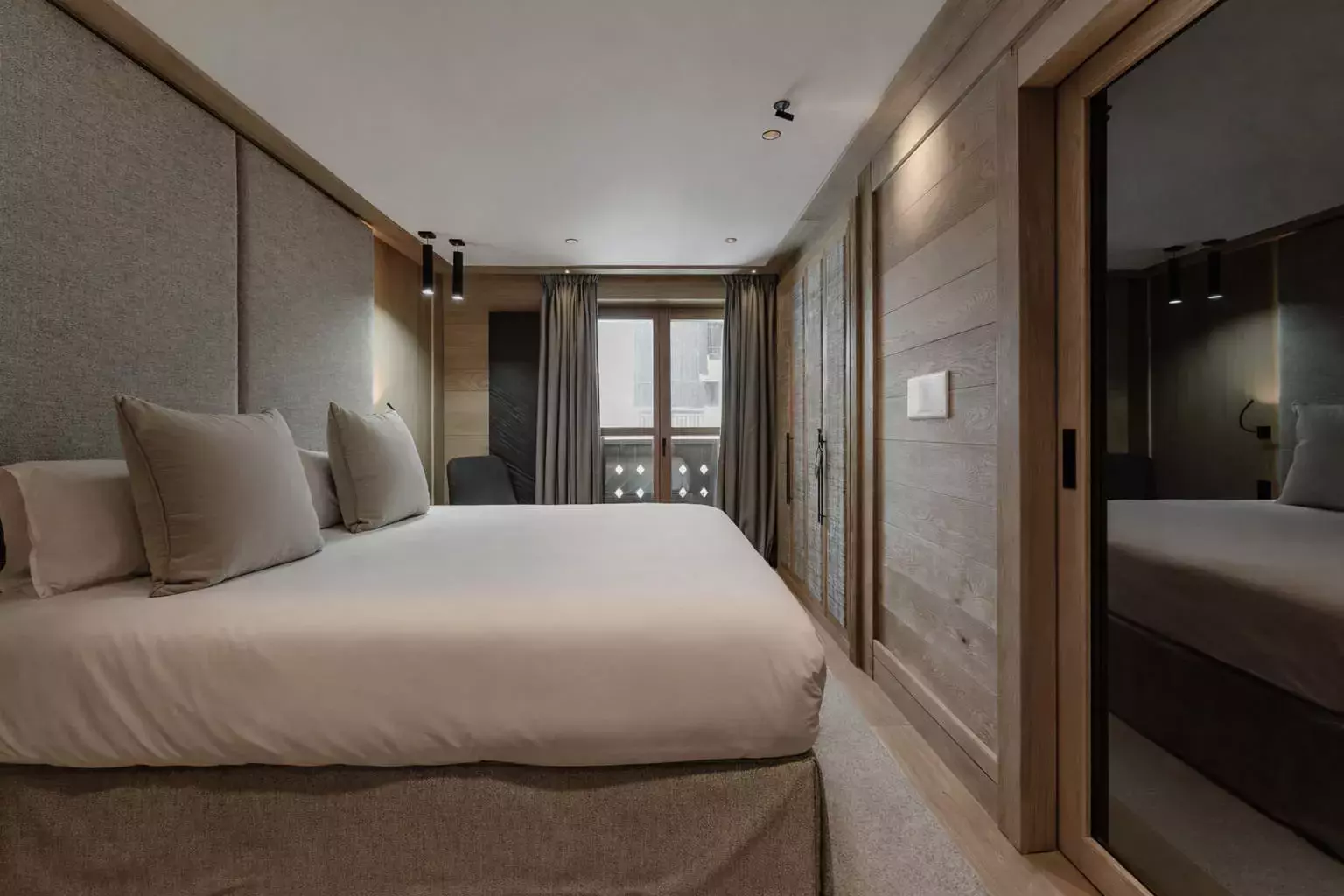 Chambre de l'appartement Cinq
