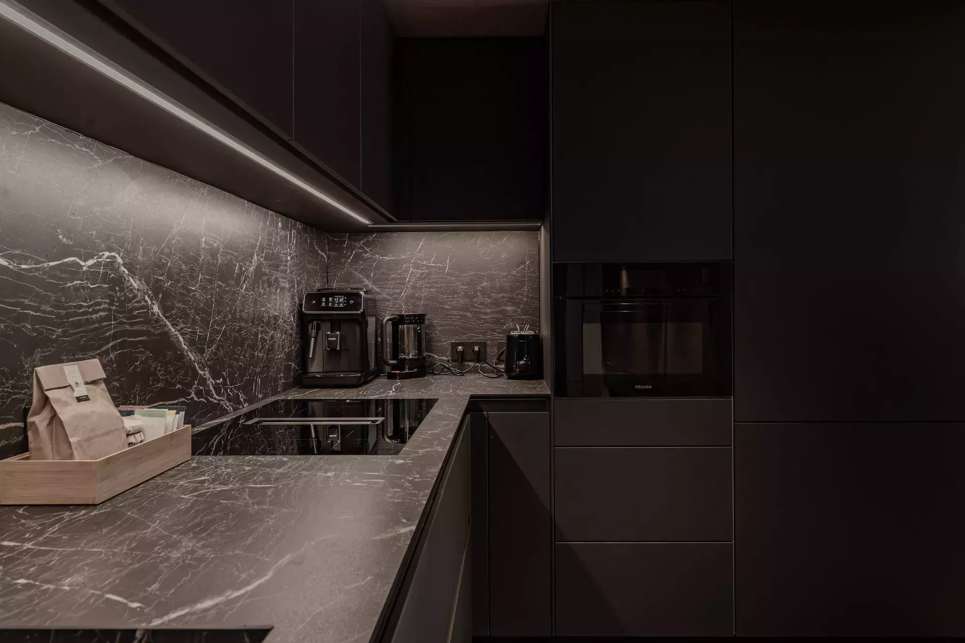 Cuisine de l'appartement Cinq