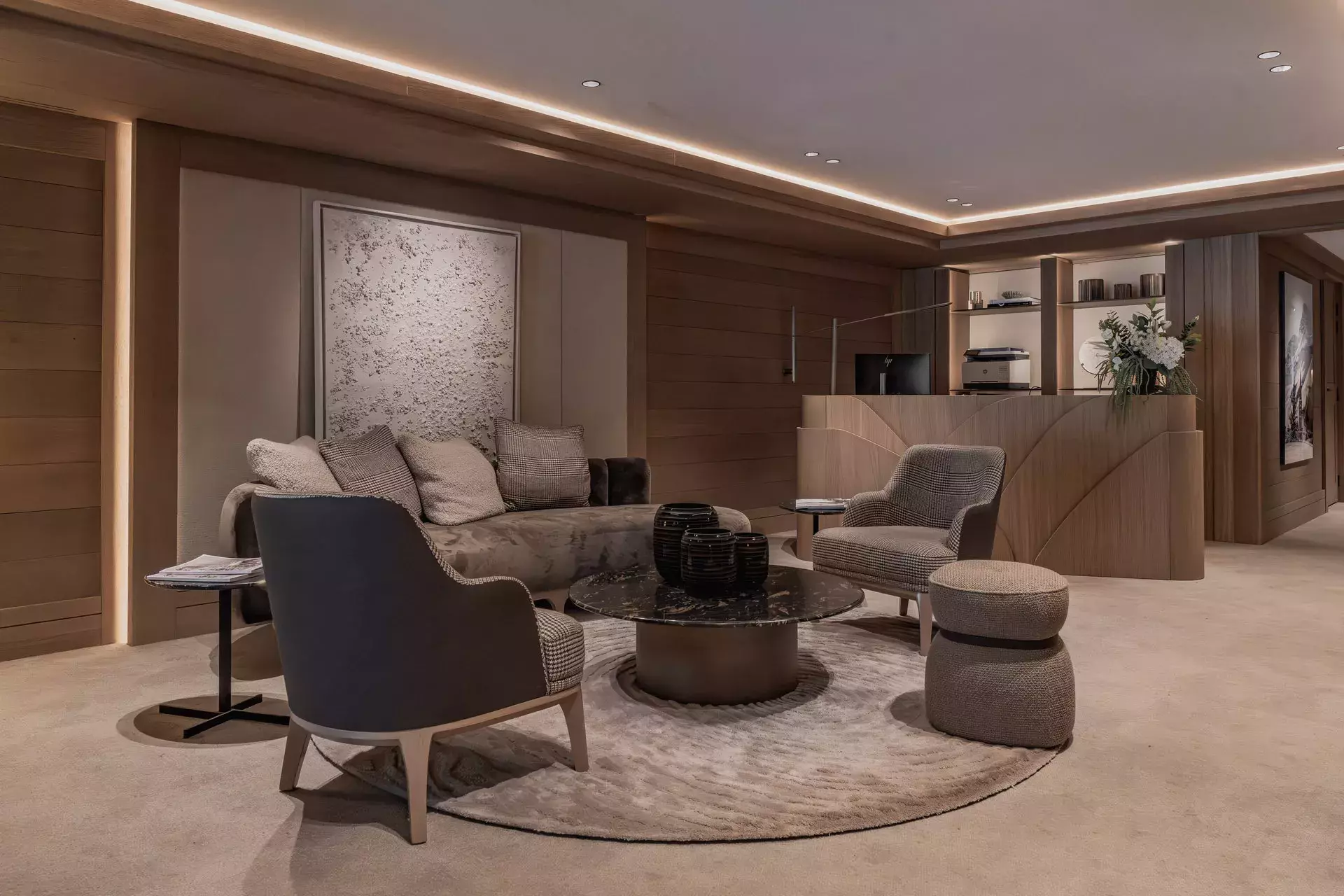 Entrée du batiment de l'appartement Cinq