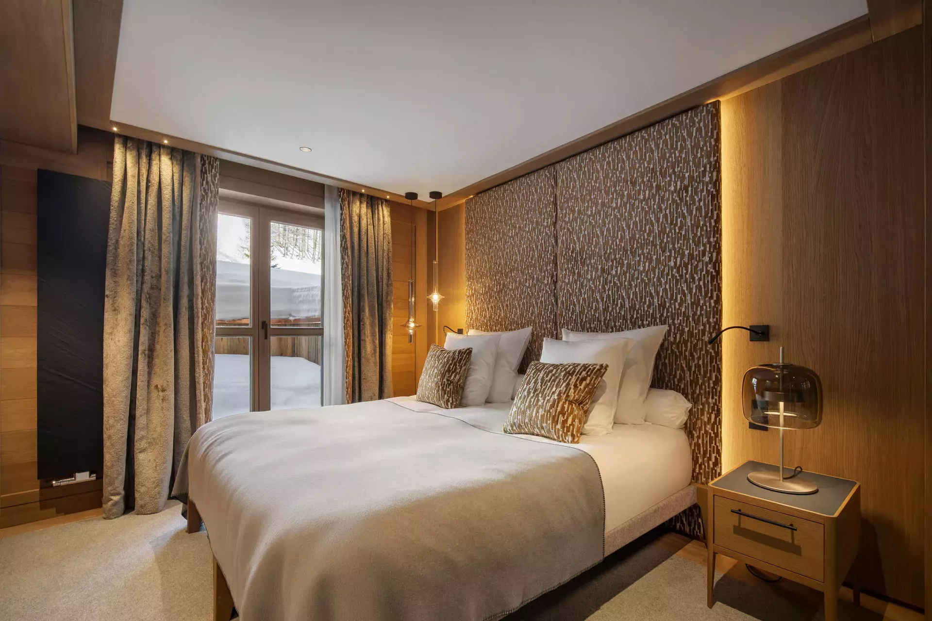 Chambre de l'appartement Enjopa