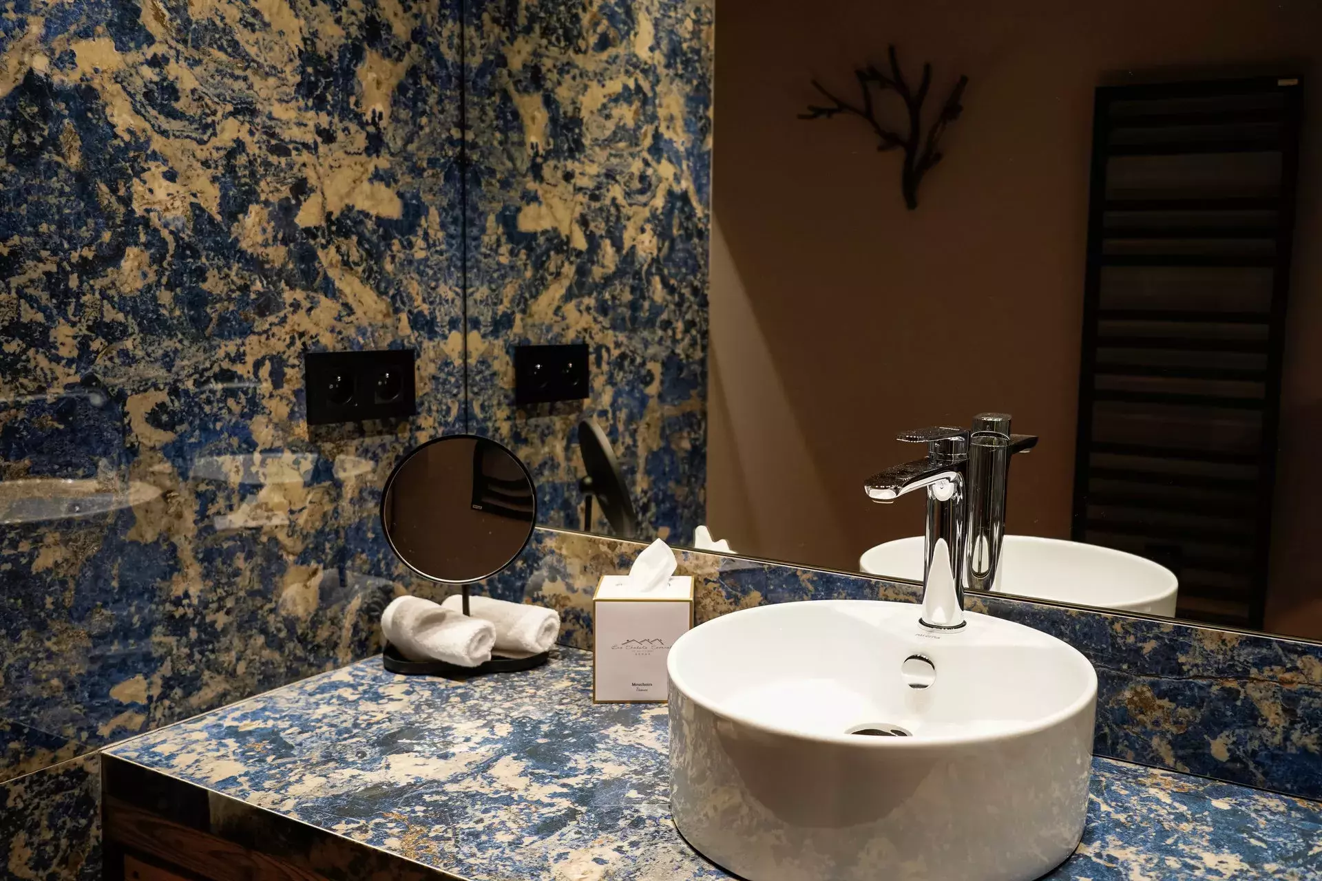 Salle de bain du chalet Cahokia
