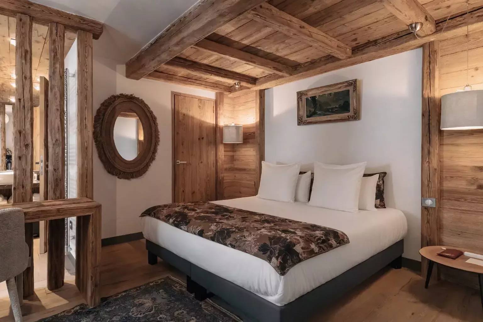 Chambre du chalet Face