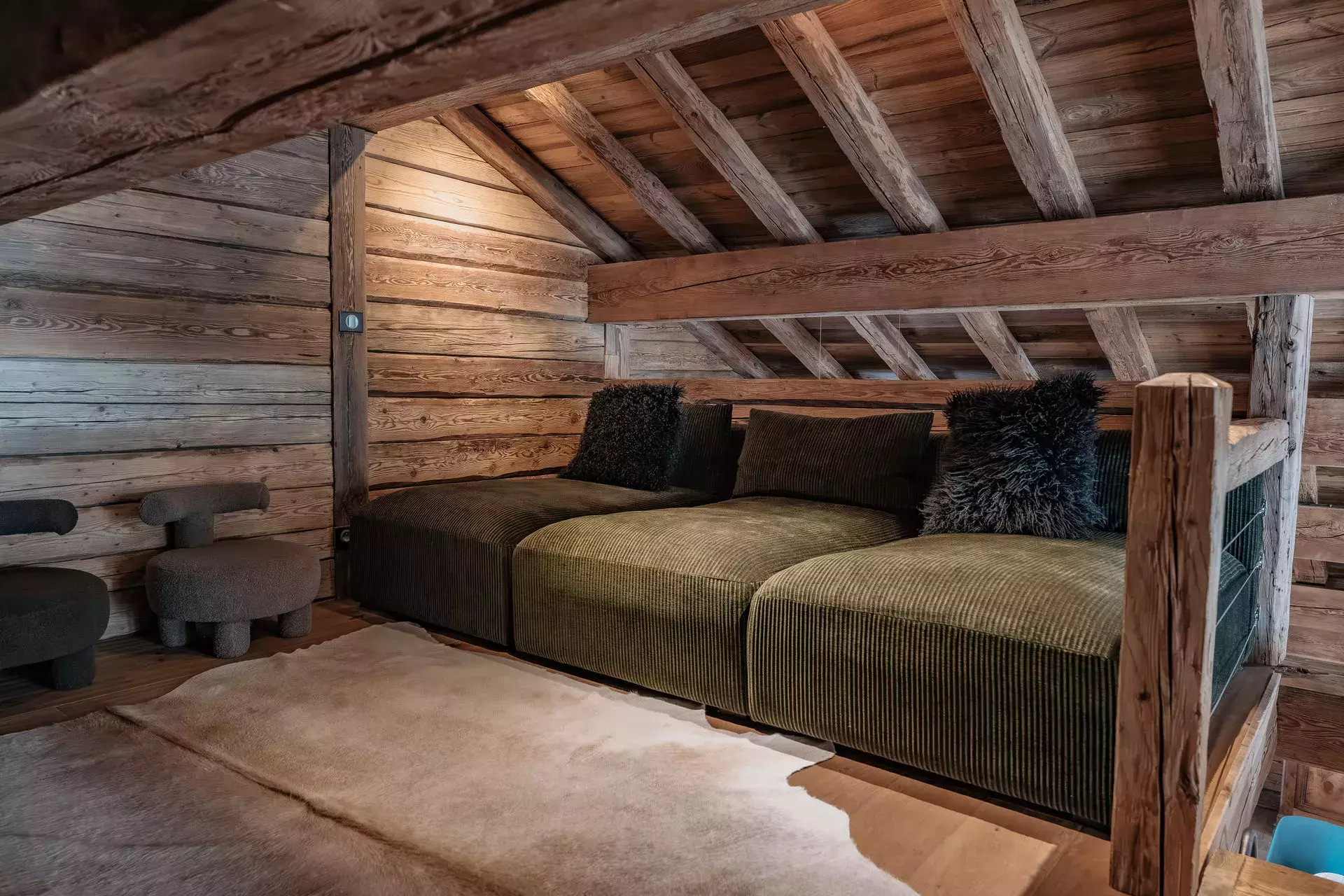 Mezzanine du chalet Face